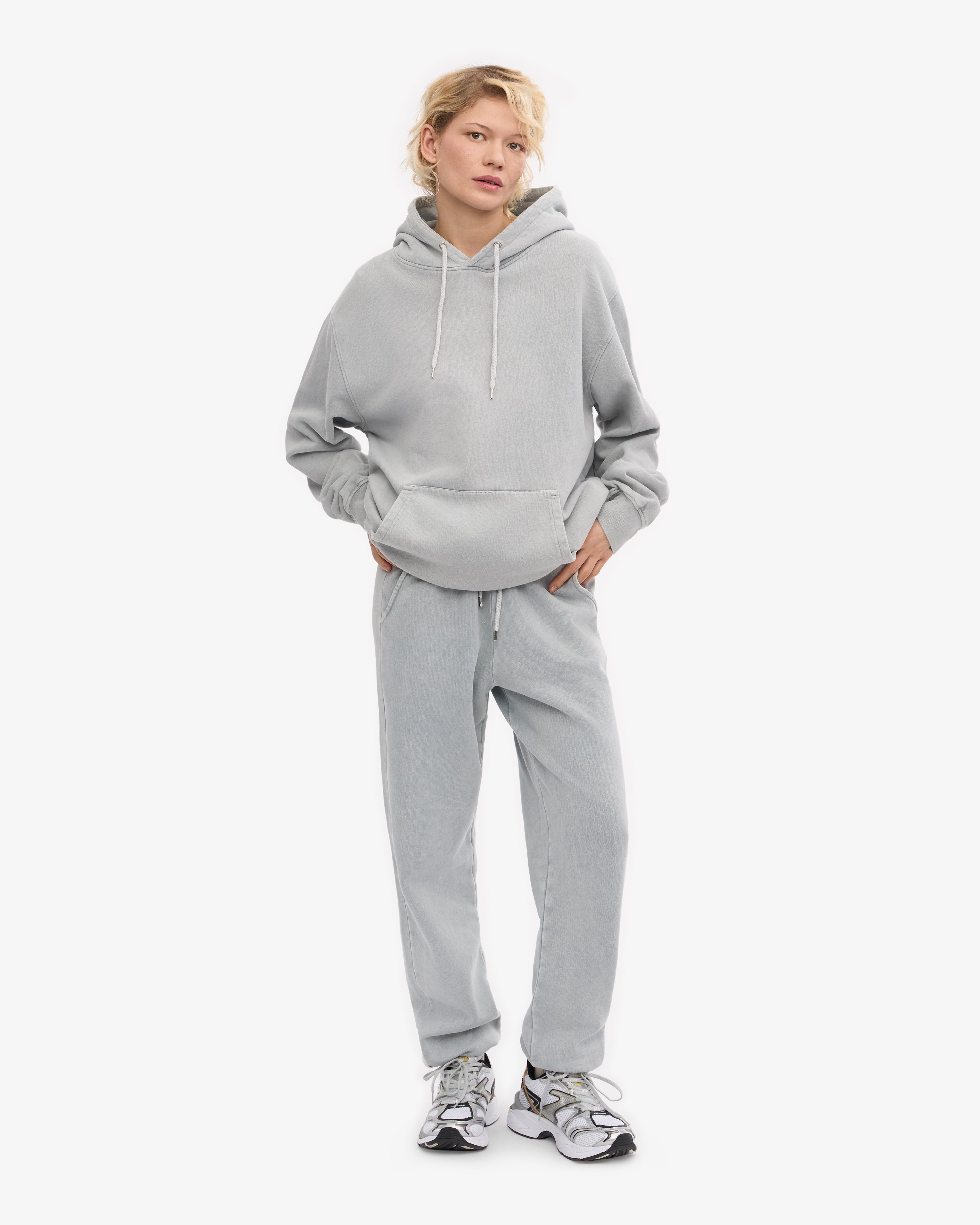 Organic Sweatpants - Faded Grey XS