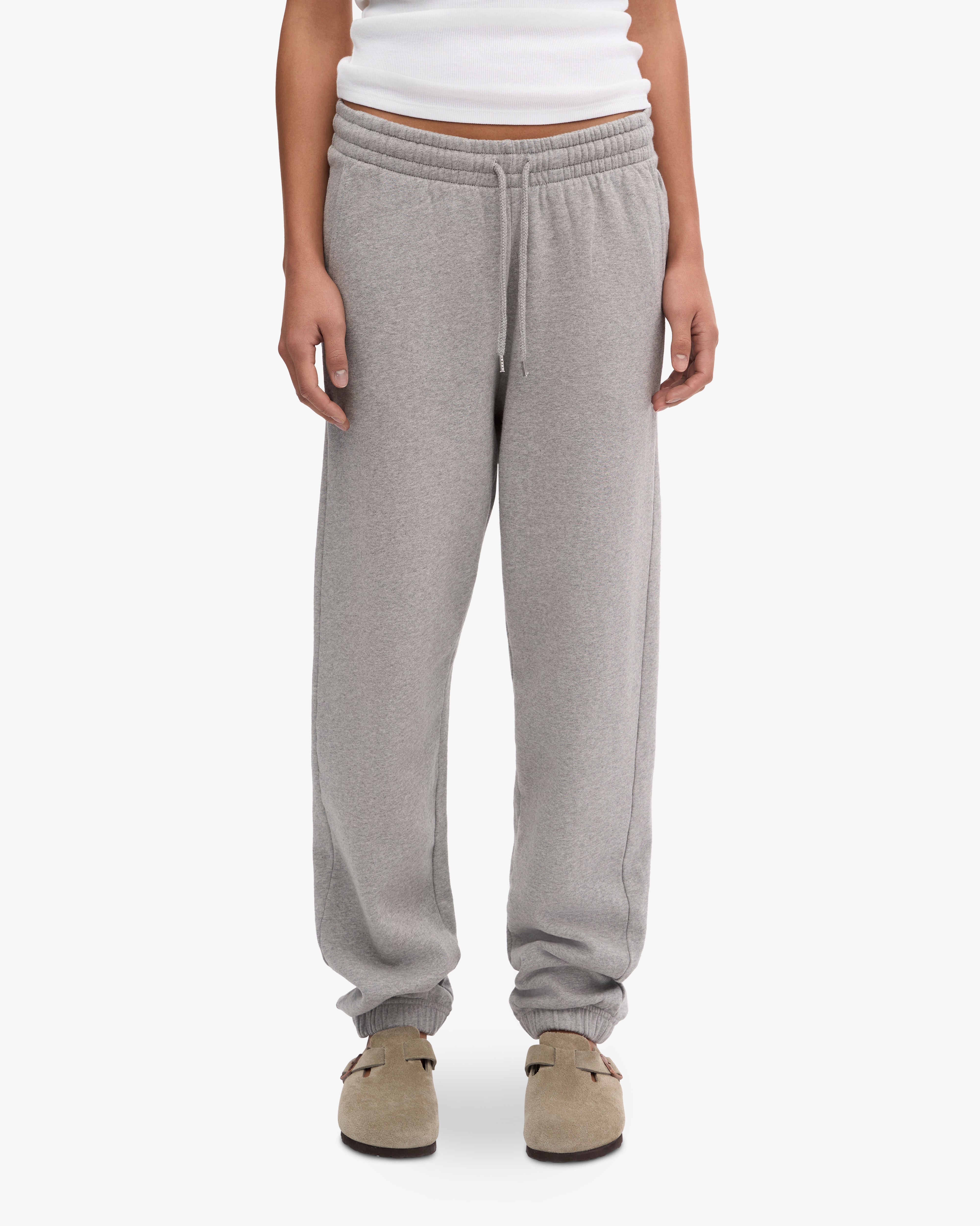 Organic Sweatpants - Heather Grey XS