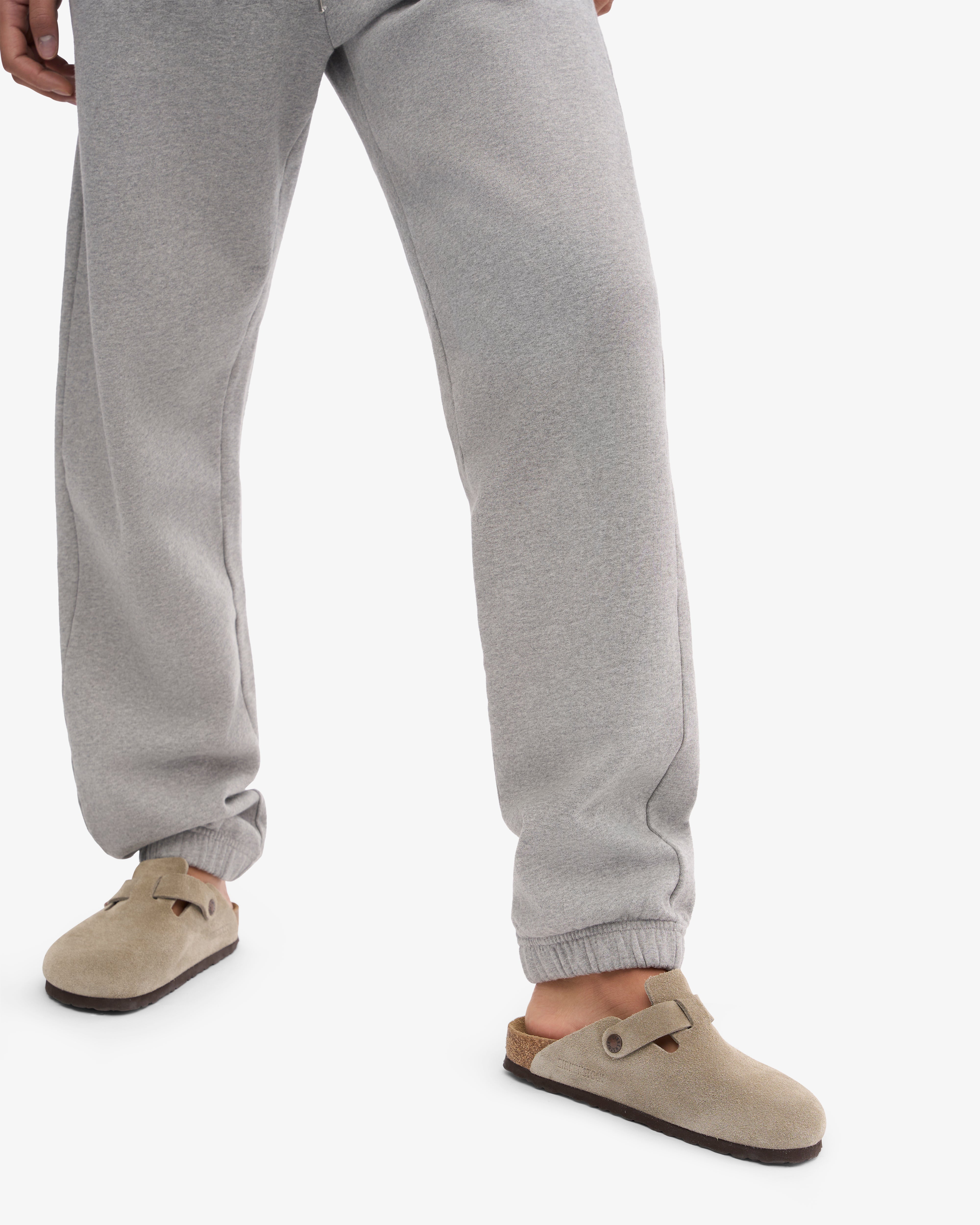Organic Sweatpants - Heather Grey XS
