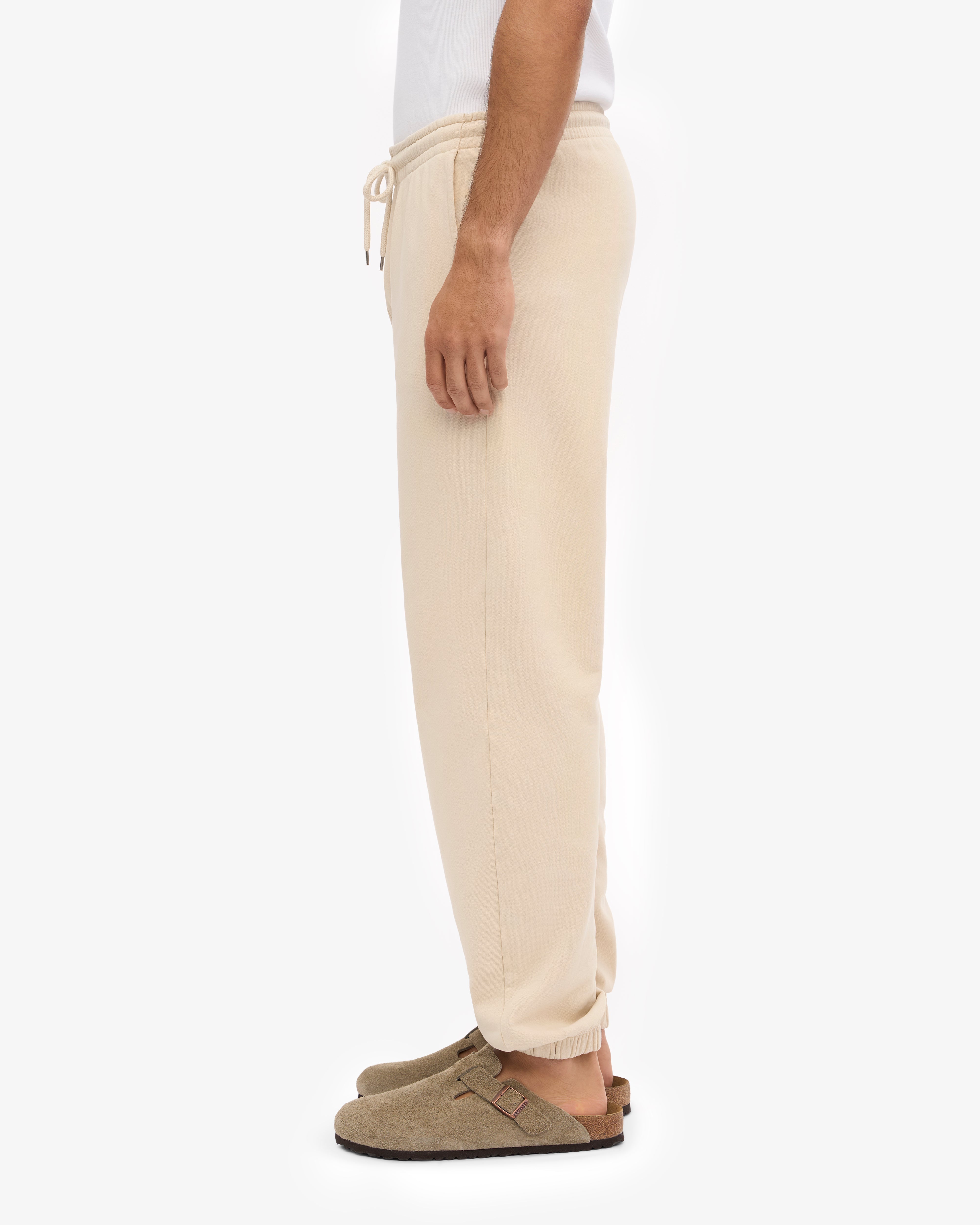 Organic Sweatpants - Ivory White XS