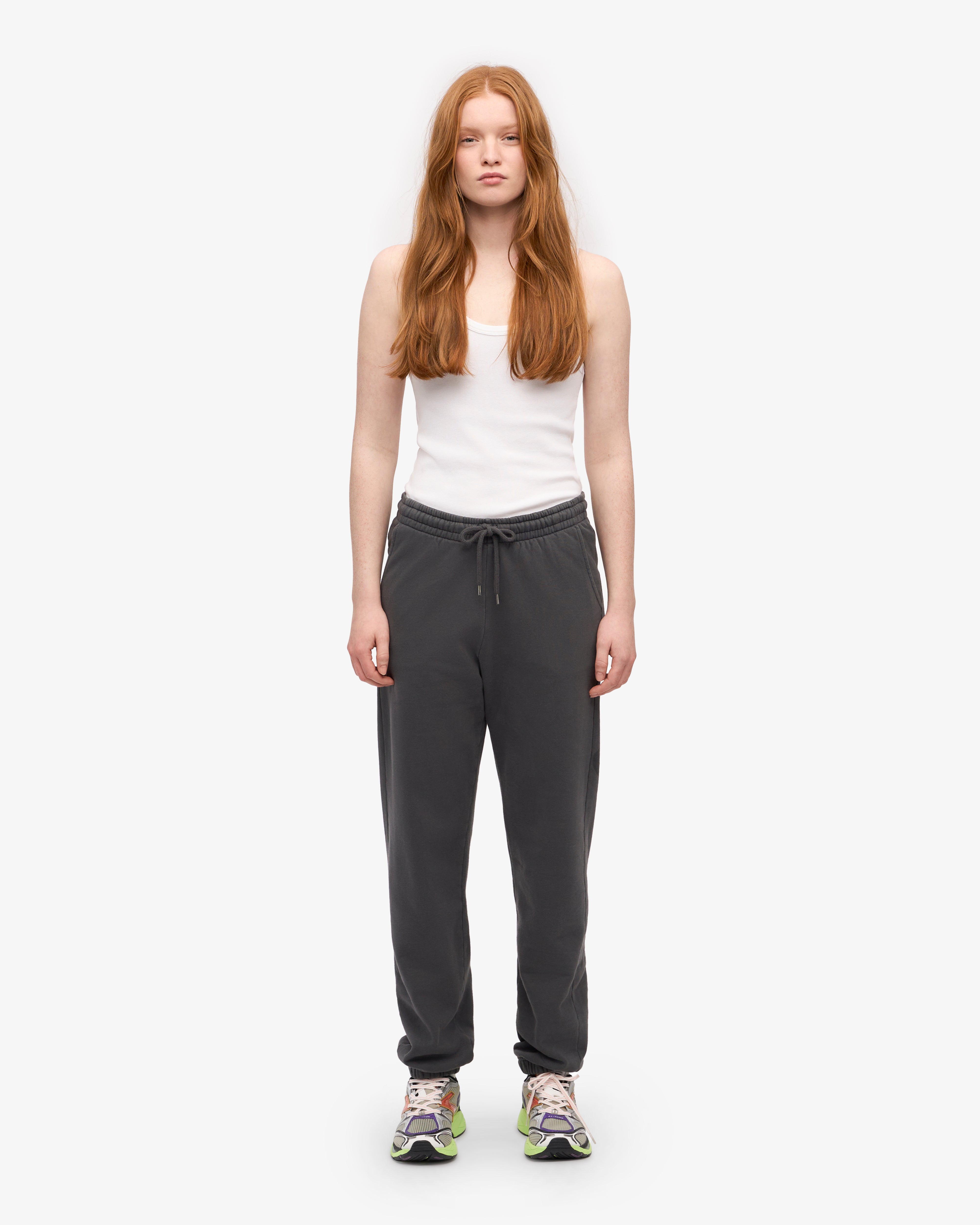Organic Sweatpants - Lava Grey XS