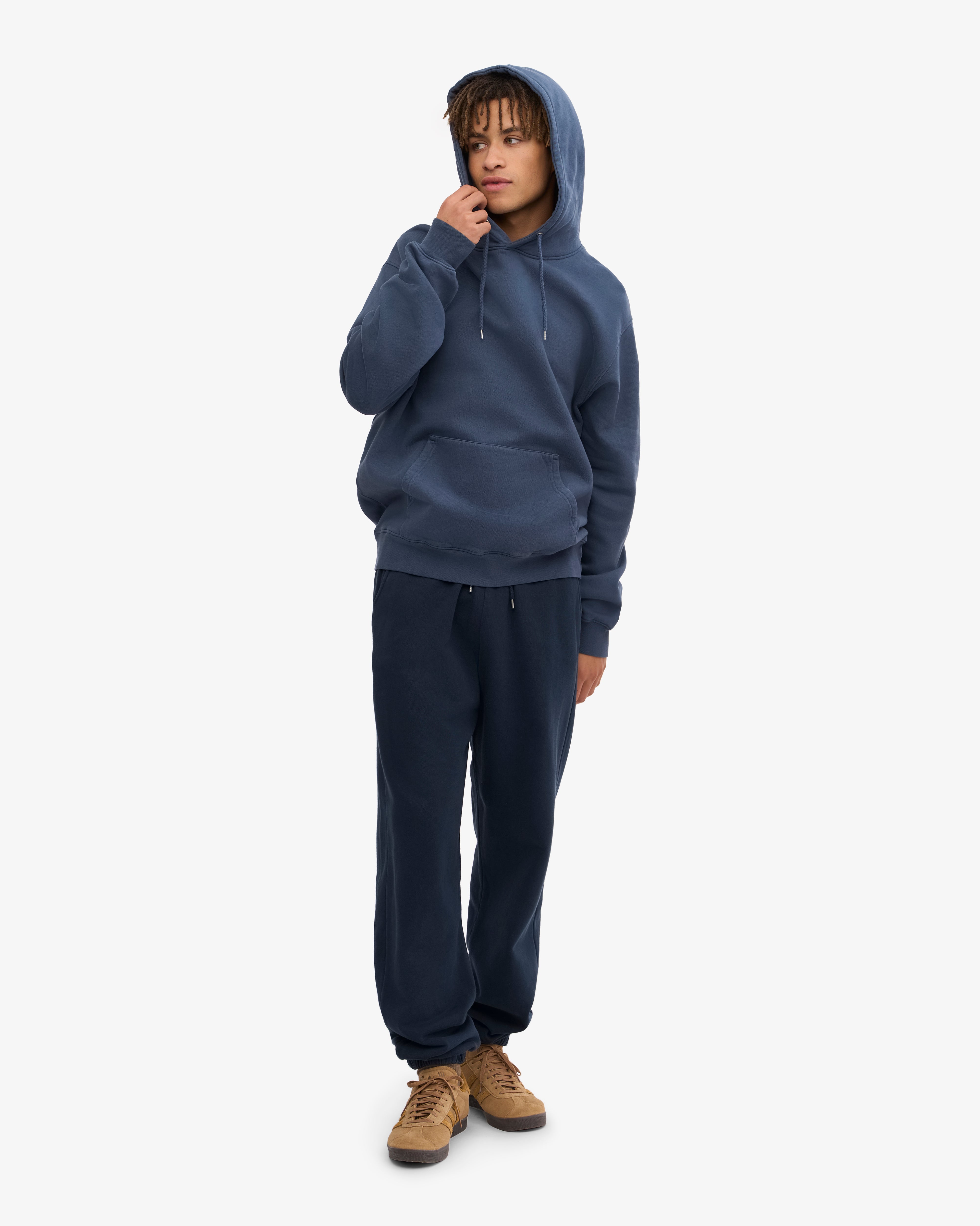Organic Sweatpants - Navy Blue XS