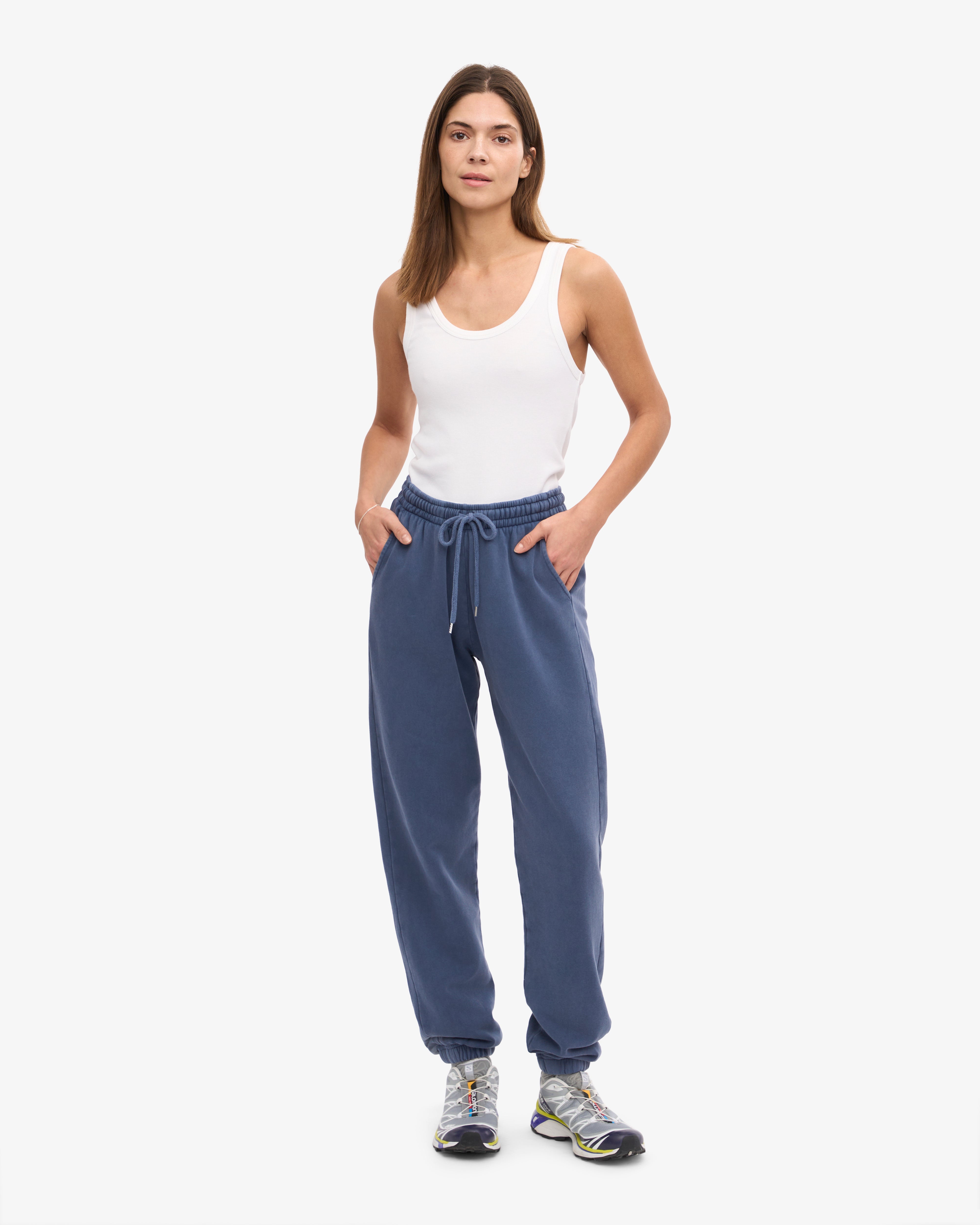 Organic Sweatpants - Neptune Blue XS