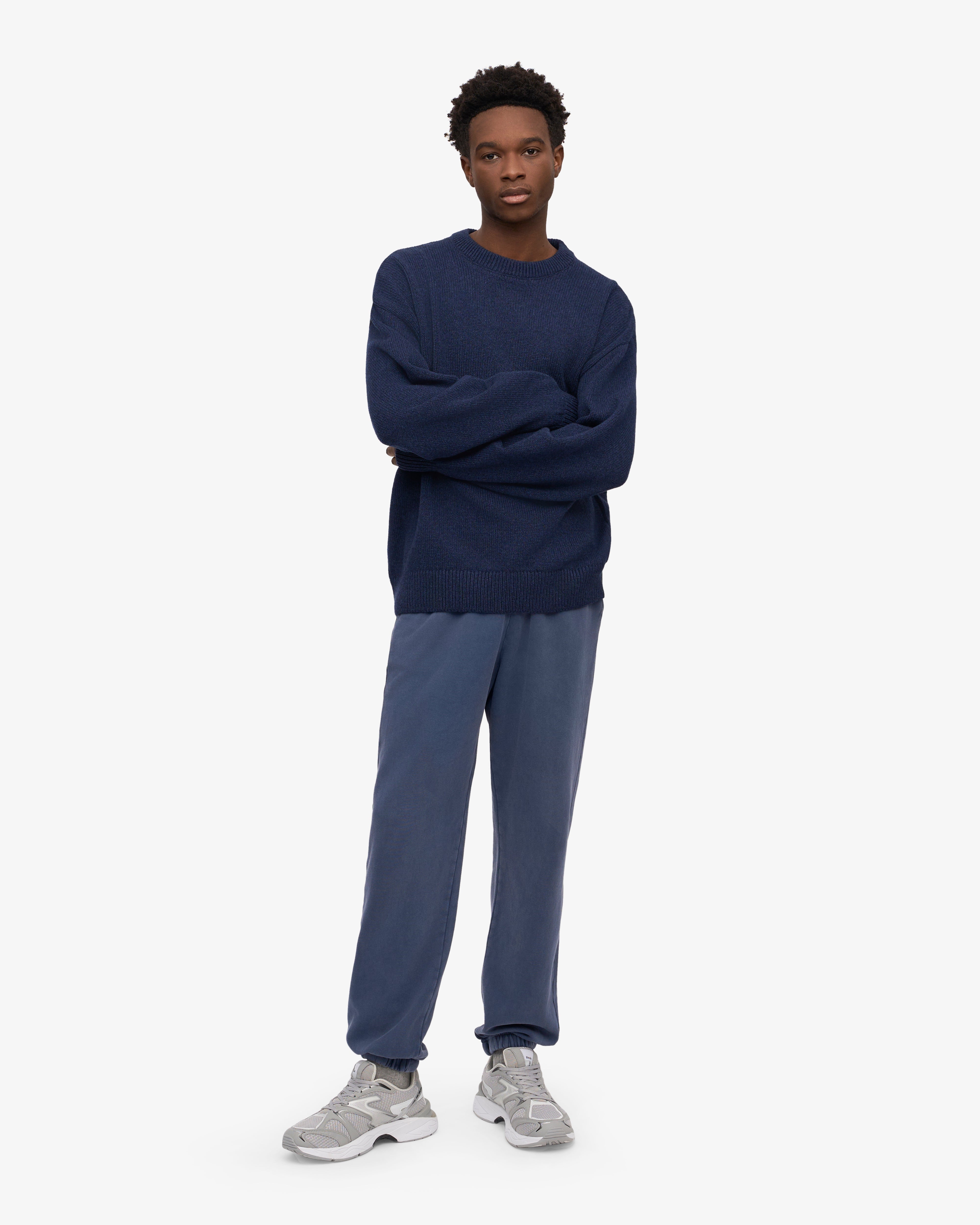 Organic Sweatpants - Neptune Blue XS