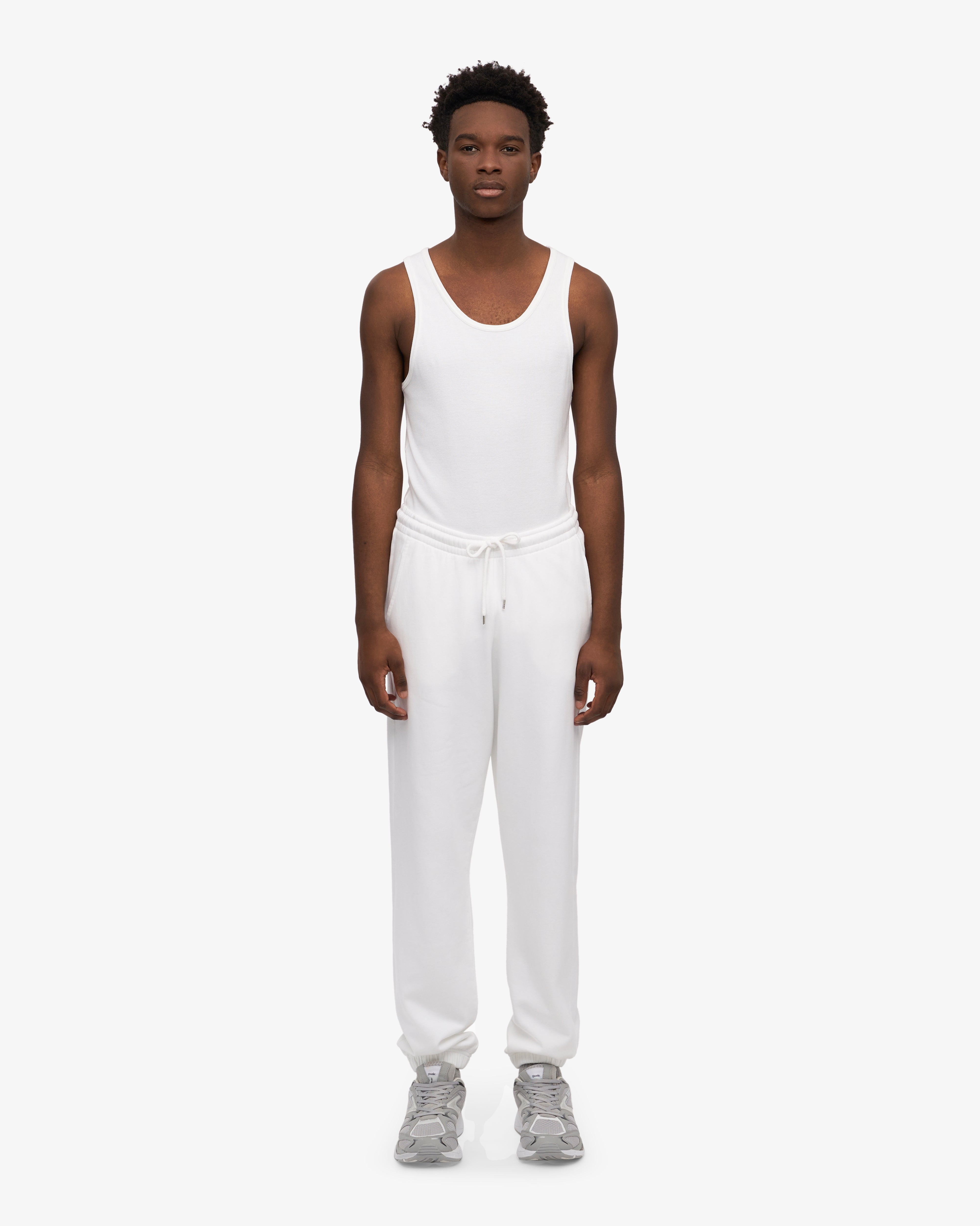 Organic Sweatpants - Optical White XS