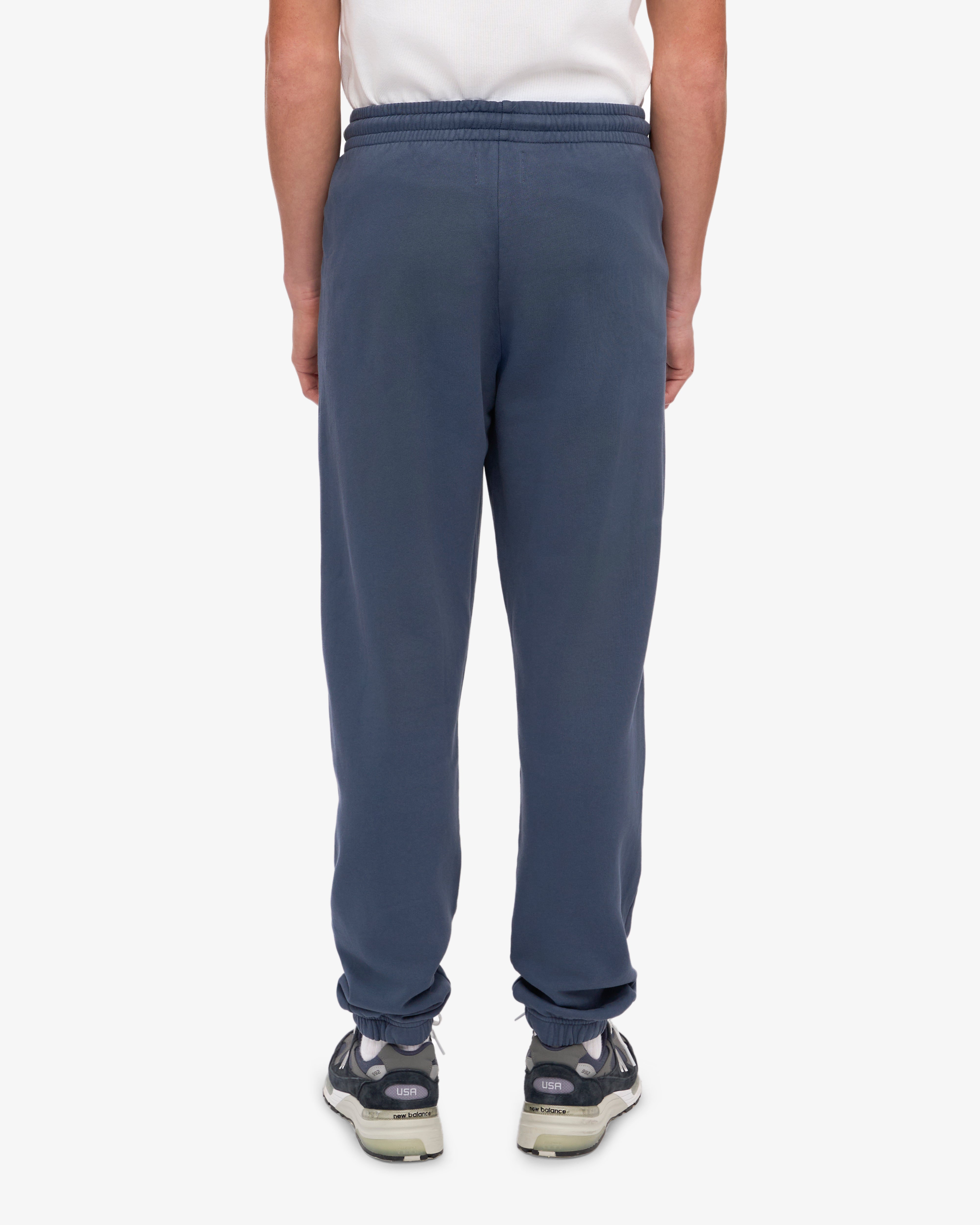 Organic Sweatpants - Petrol Blue XS