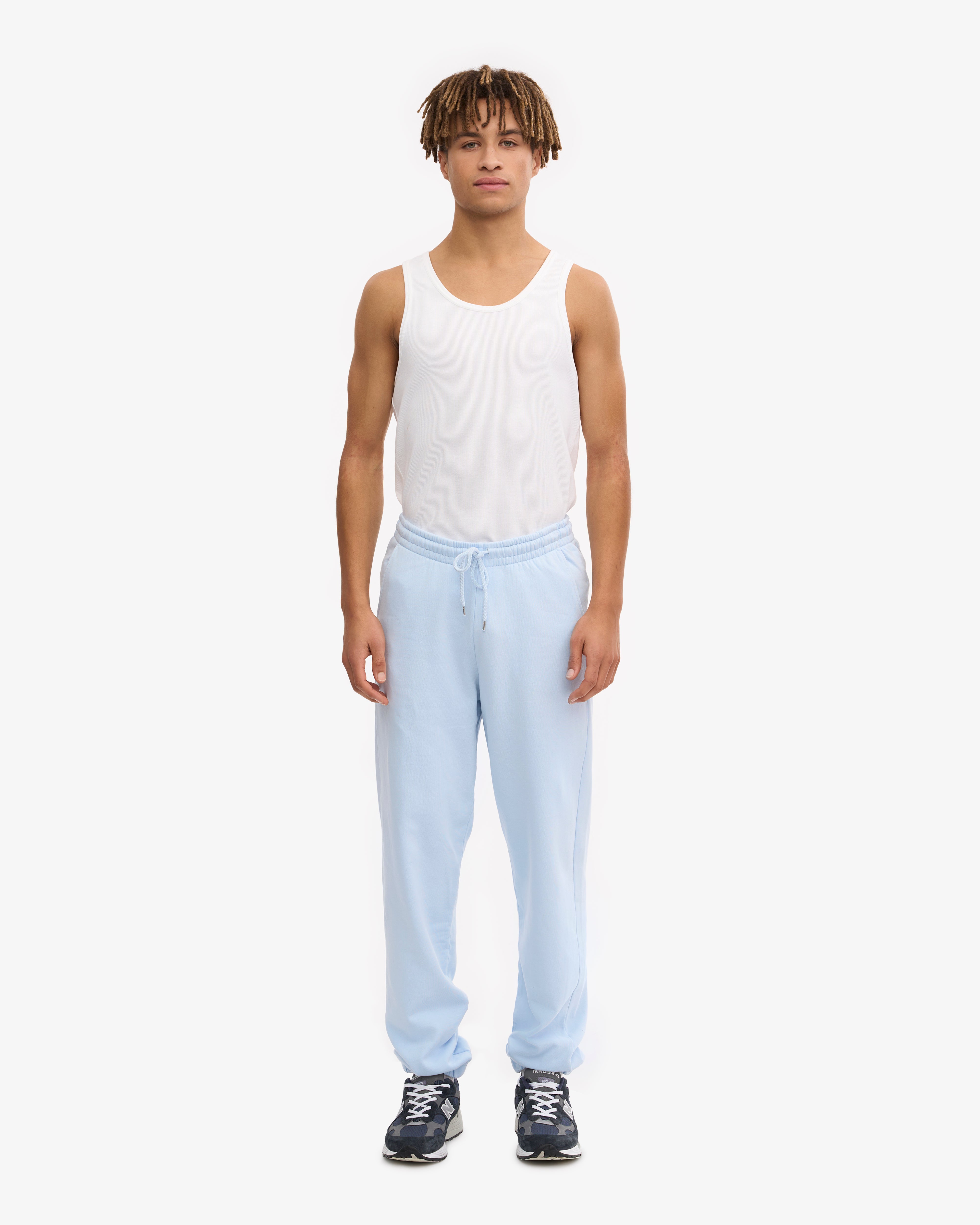Organic Sweatpants - Polar Blue XS