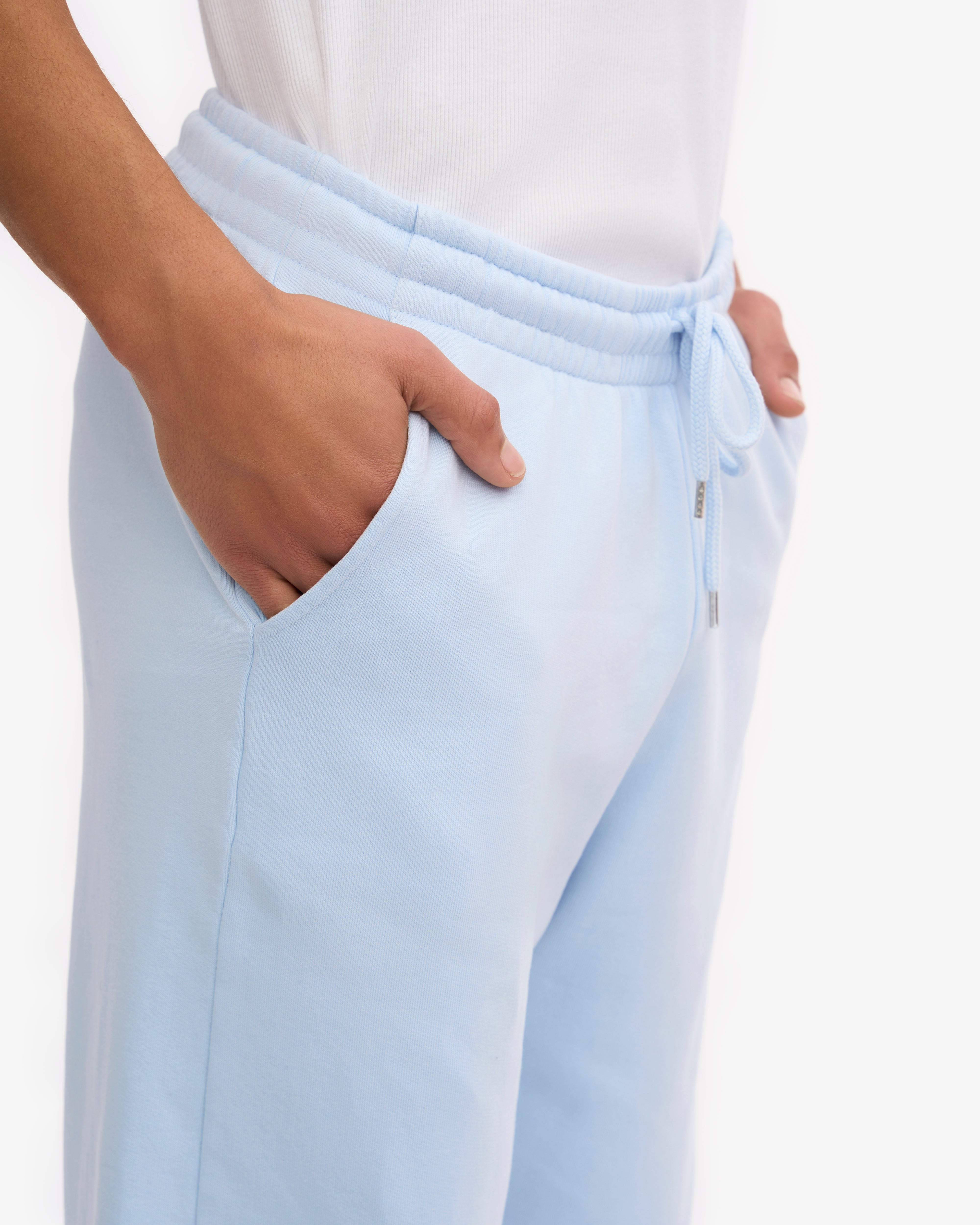 Organic Sweatpants - Polar Blue XS