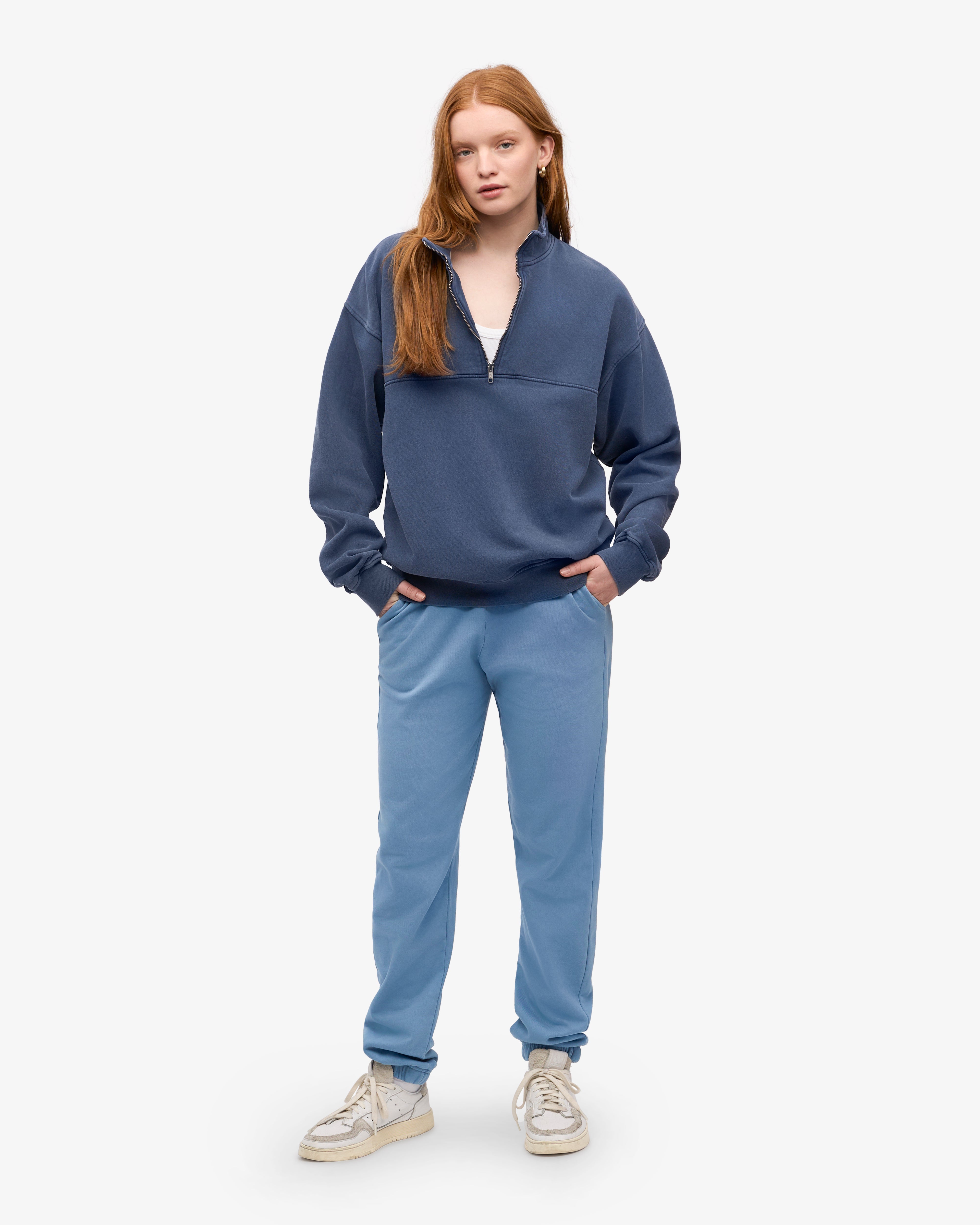 Organic Sweatpants - Seaside Blue XS