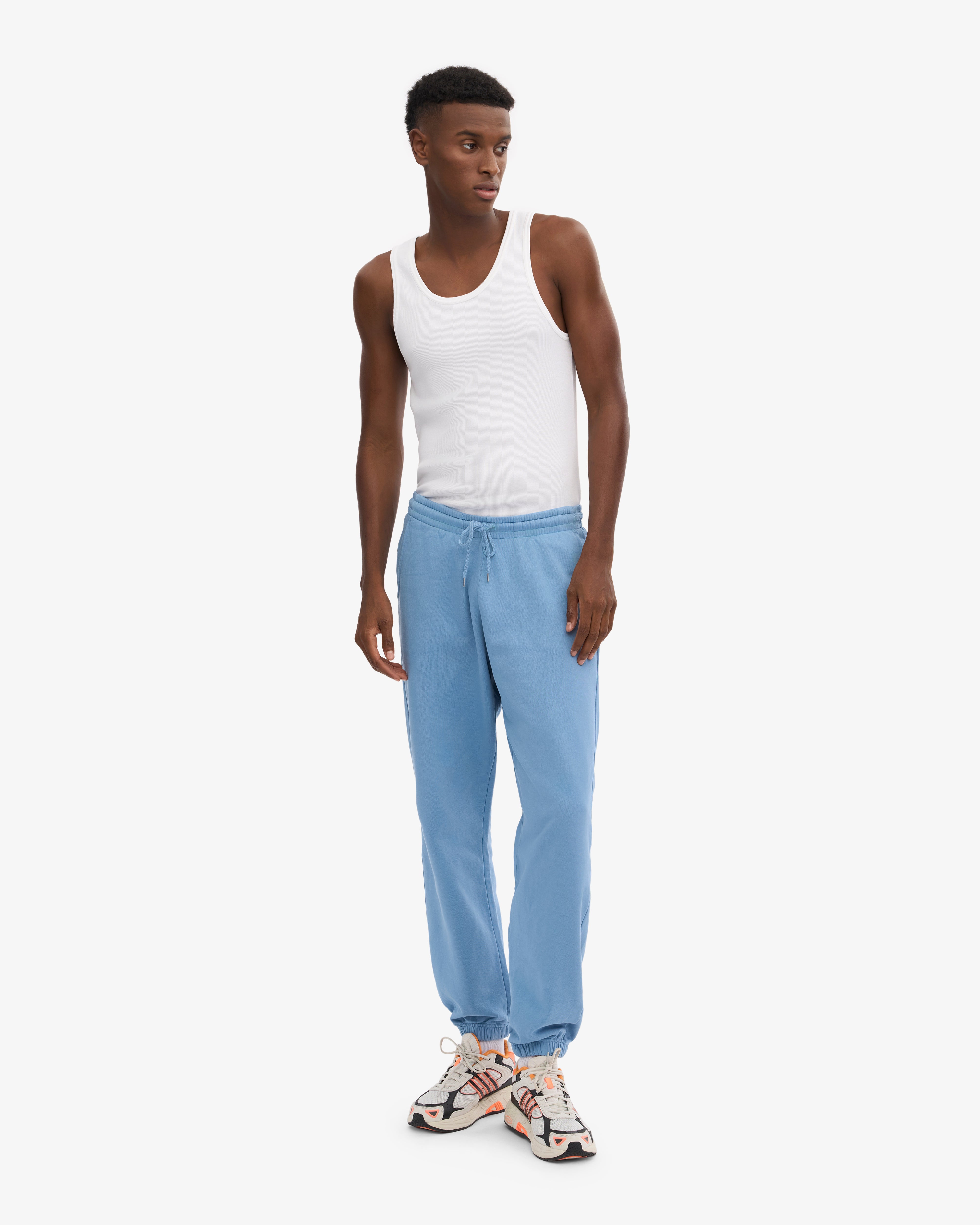Organic Sweatpants - Seaside Blue XS