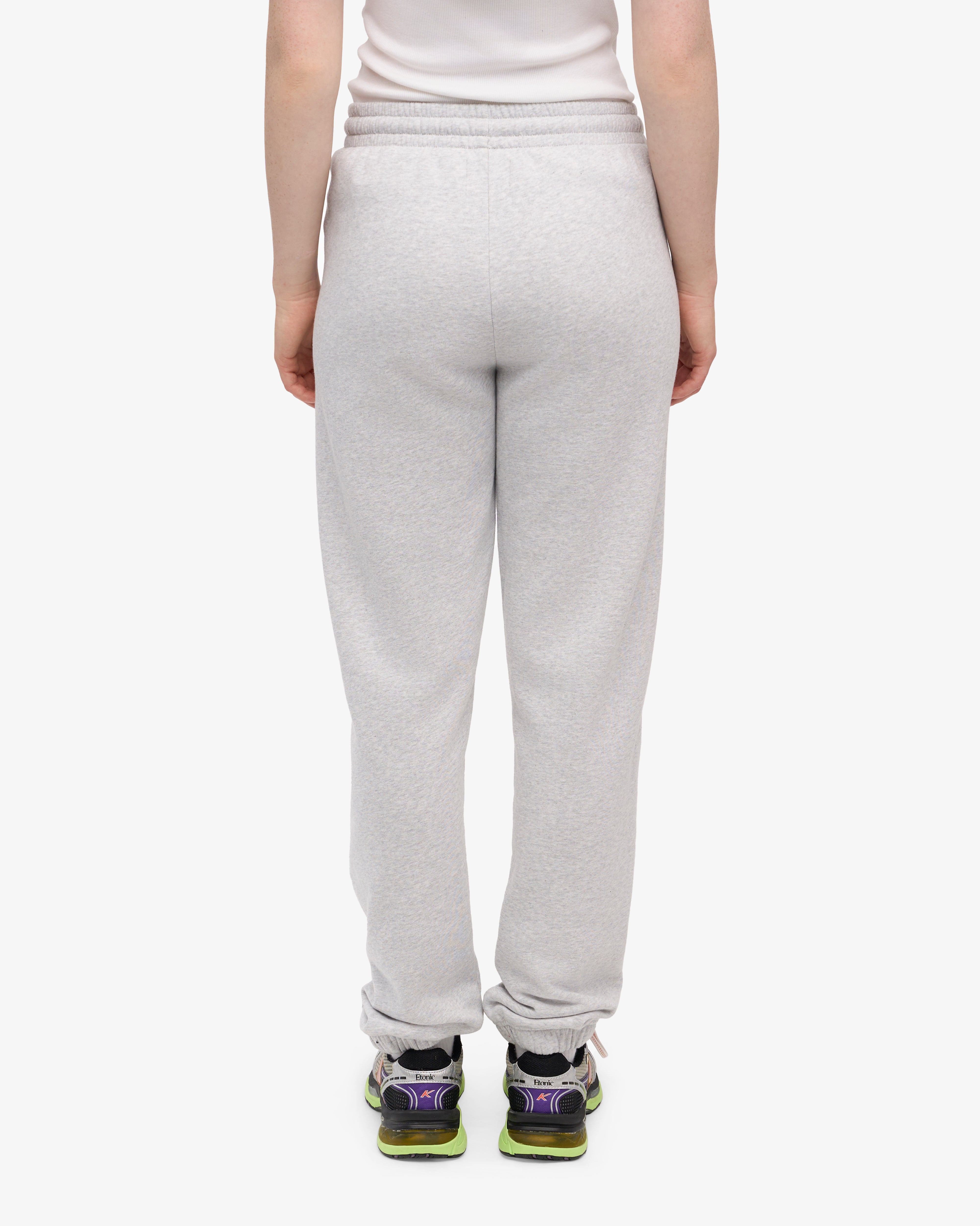 Organic Sweatpants - Snow Melange XS