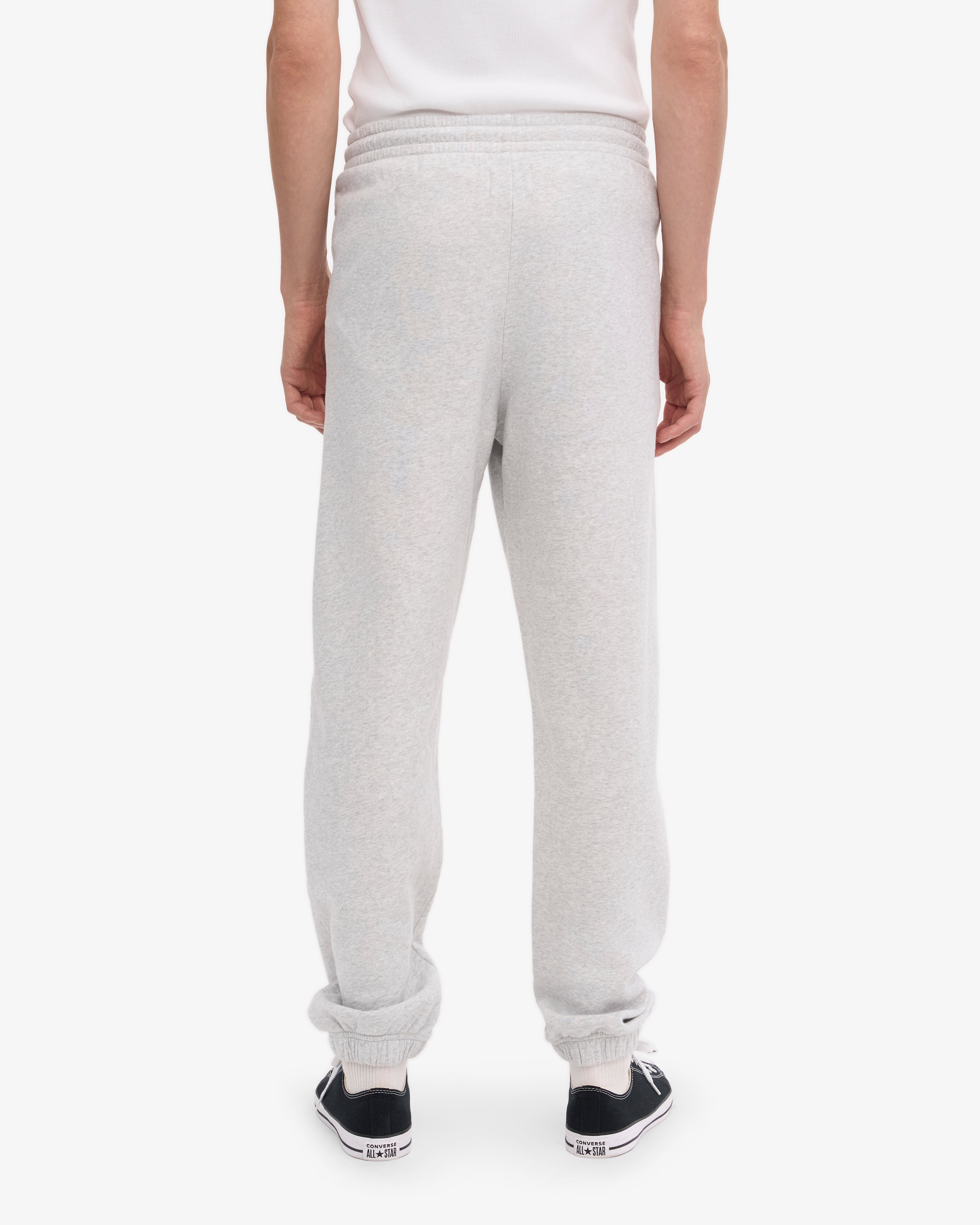 Organic Sweatpants - Snow Melange XS