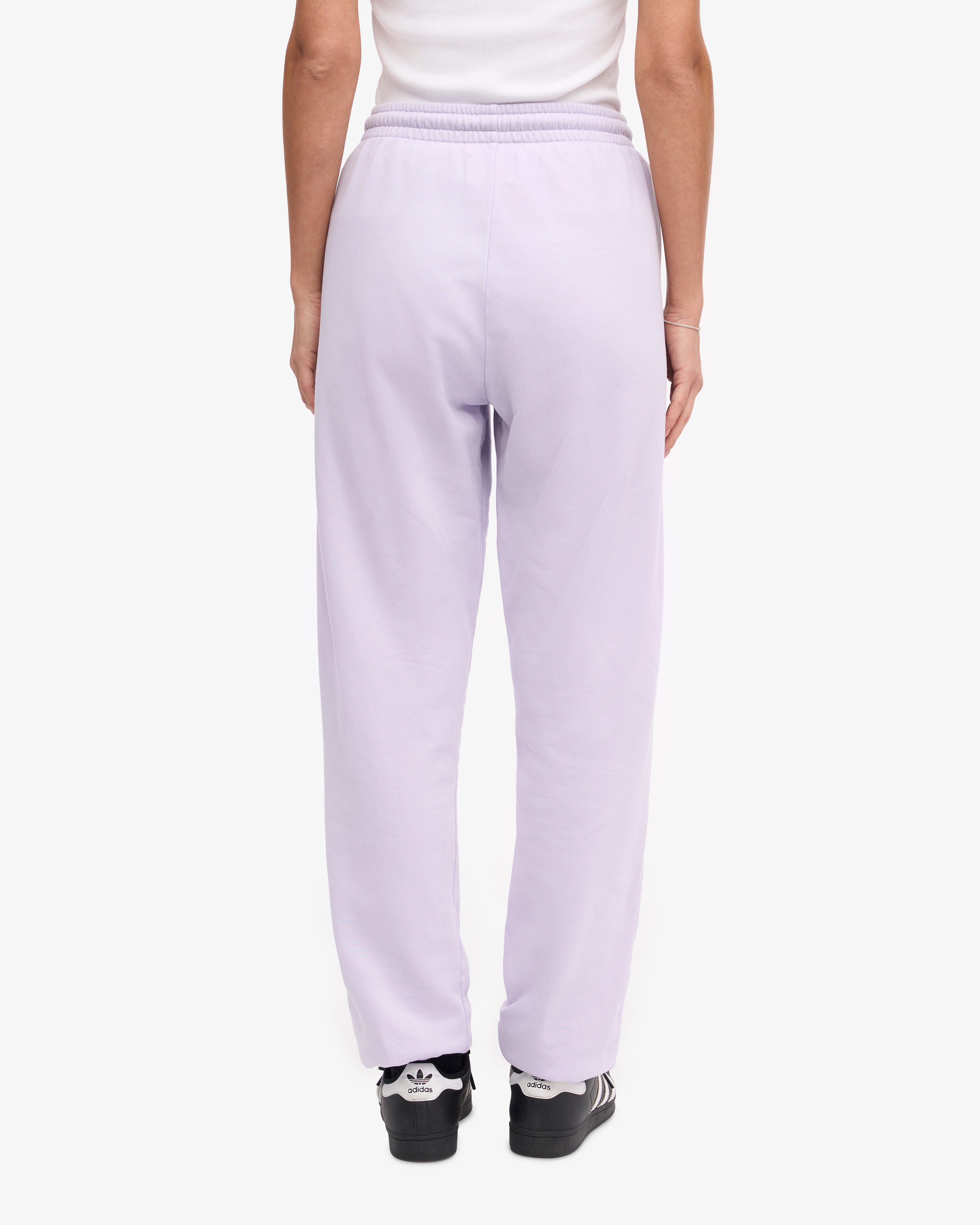 Organic Sweatpants - Soft Lavender XS