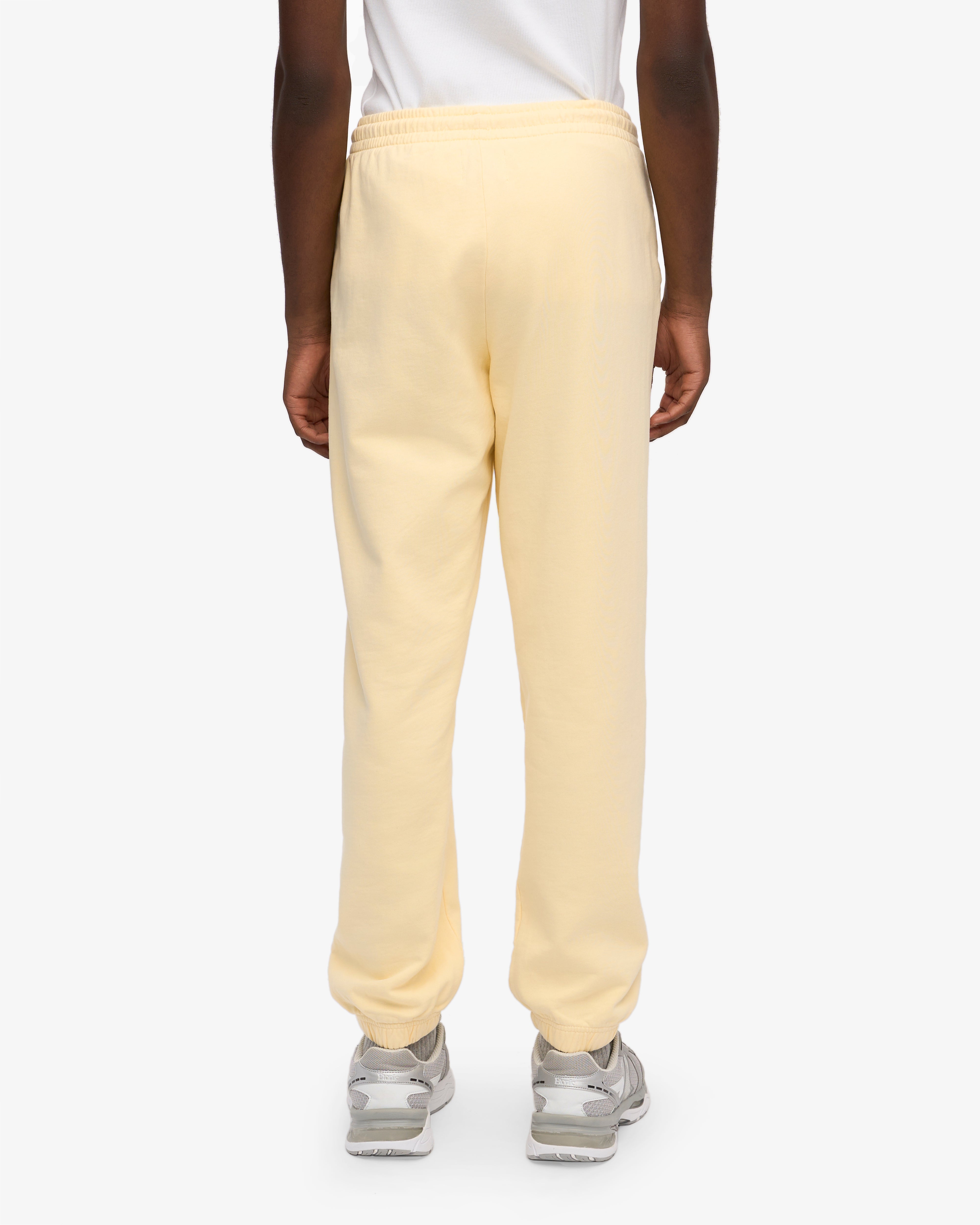 Organic Sweatpants - Soft Yellow XS