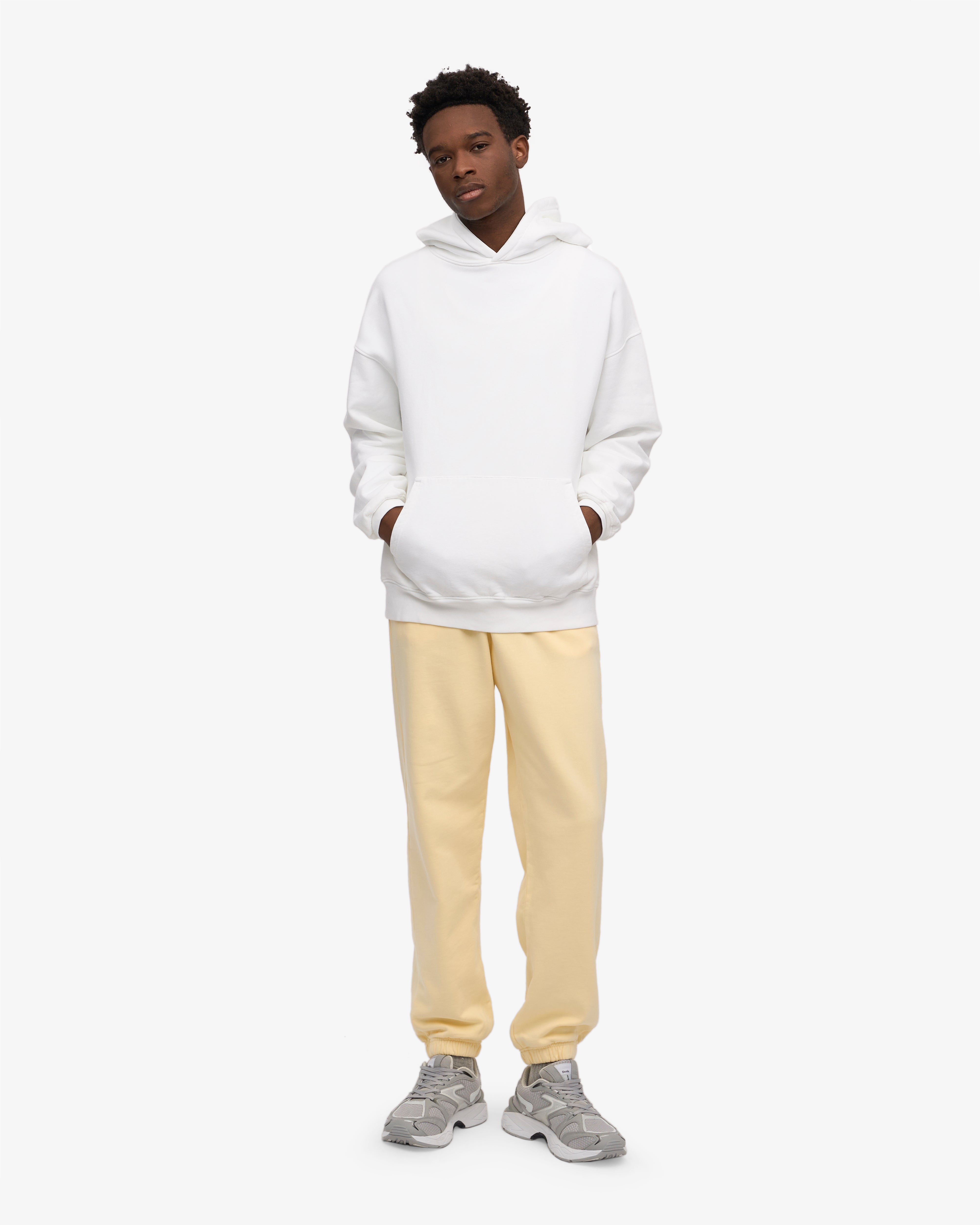 Organic Sweatpants - Soft Yellow XS