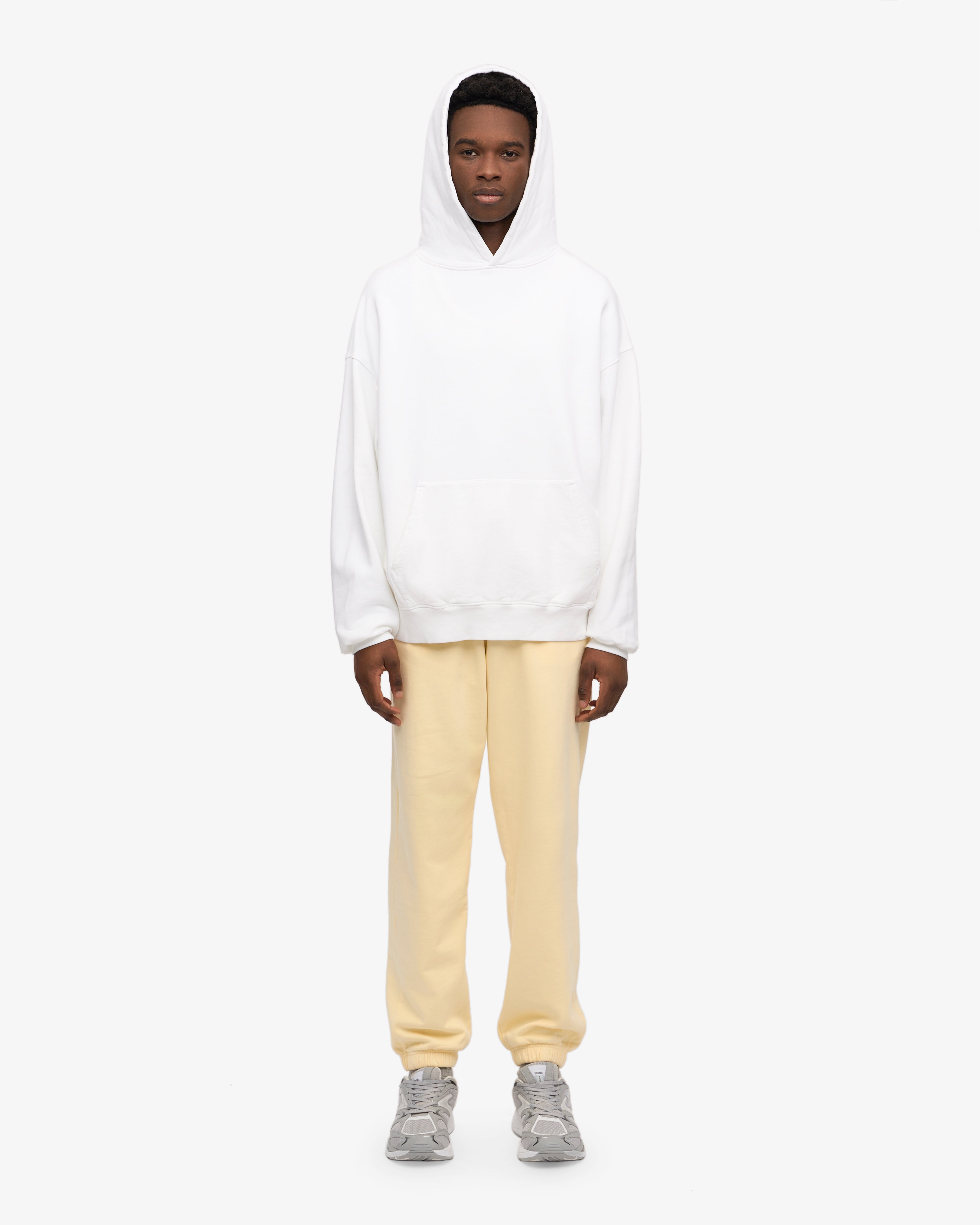 Organic Sweatpants - Soft Yellow XS