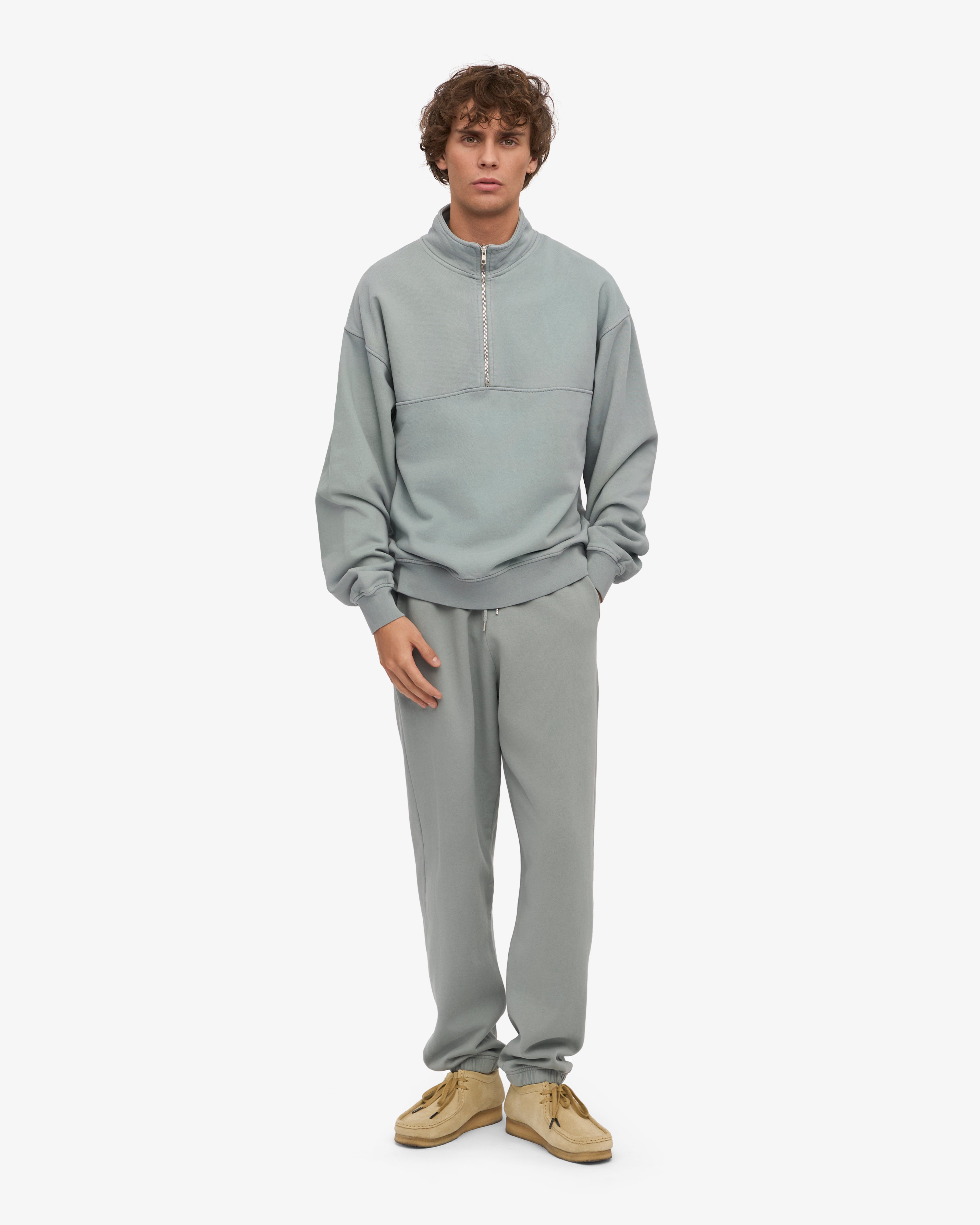 Organic Sweatpants - Steel Blue XS