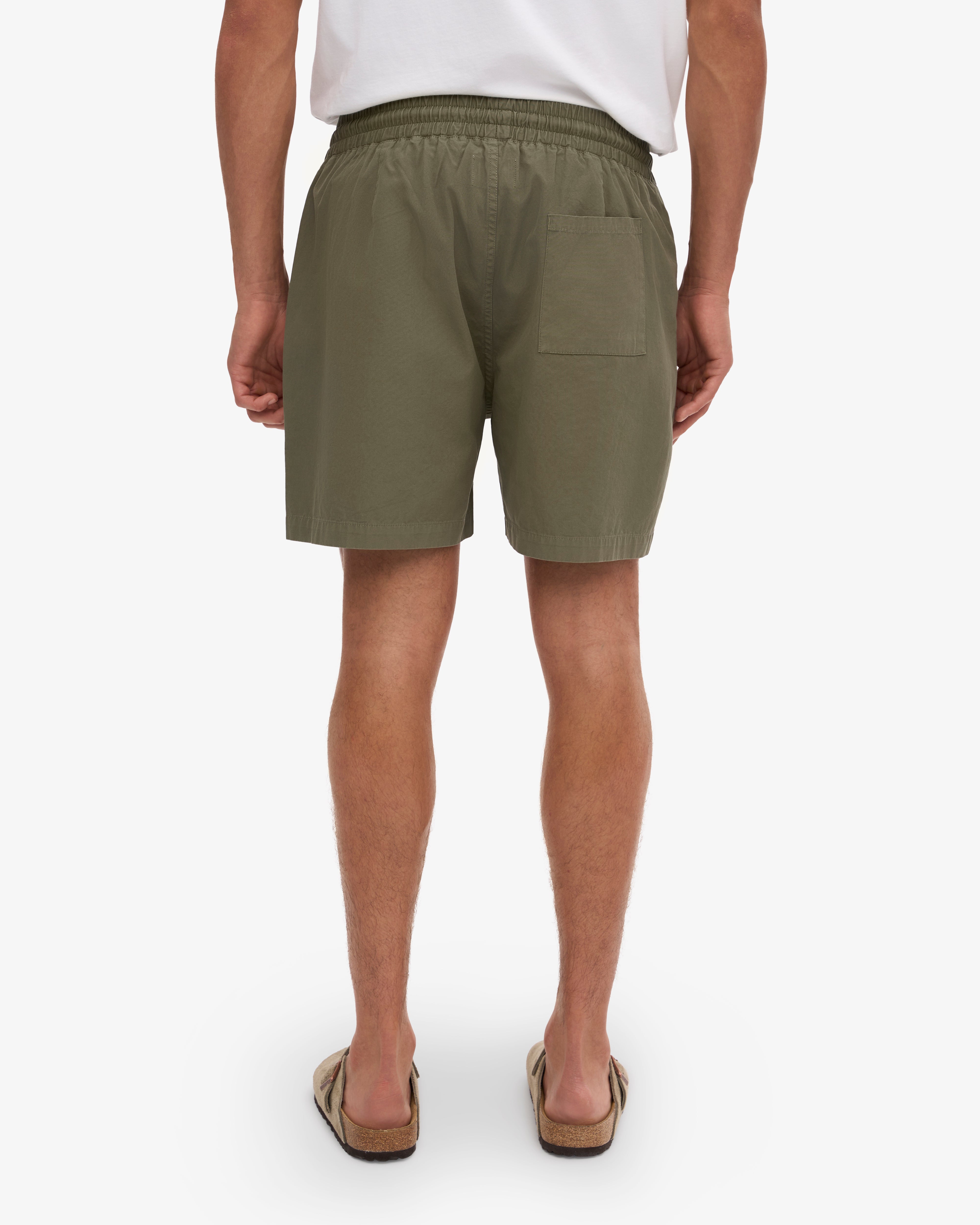 Organic Twill Shorts - Dusty Olive