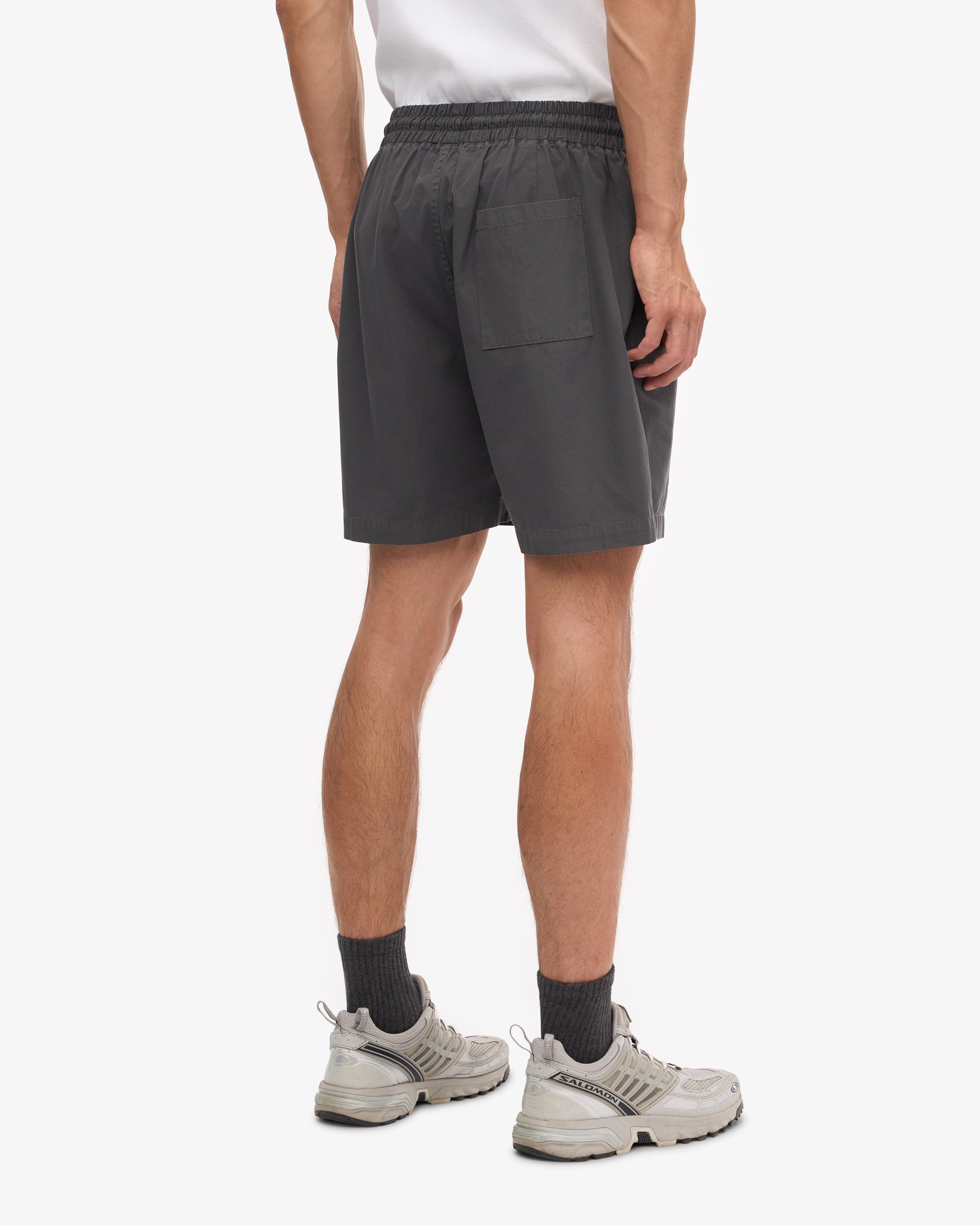 Organic Twill Shorts - Lava Grey & Dusty Olive (2-Pack)