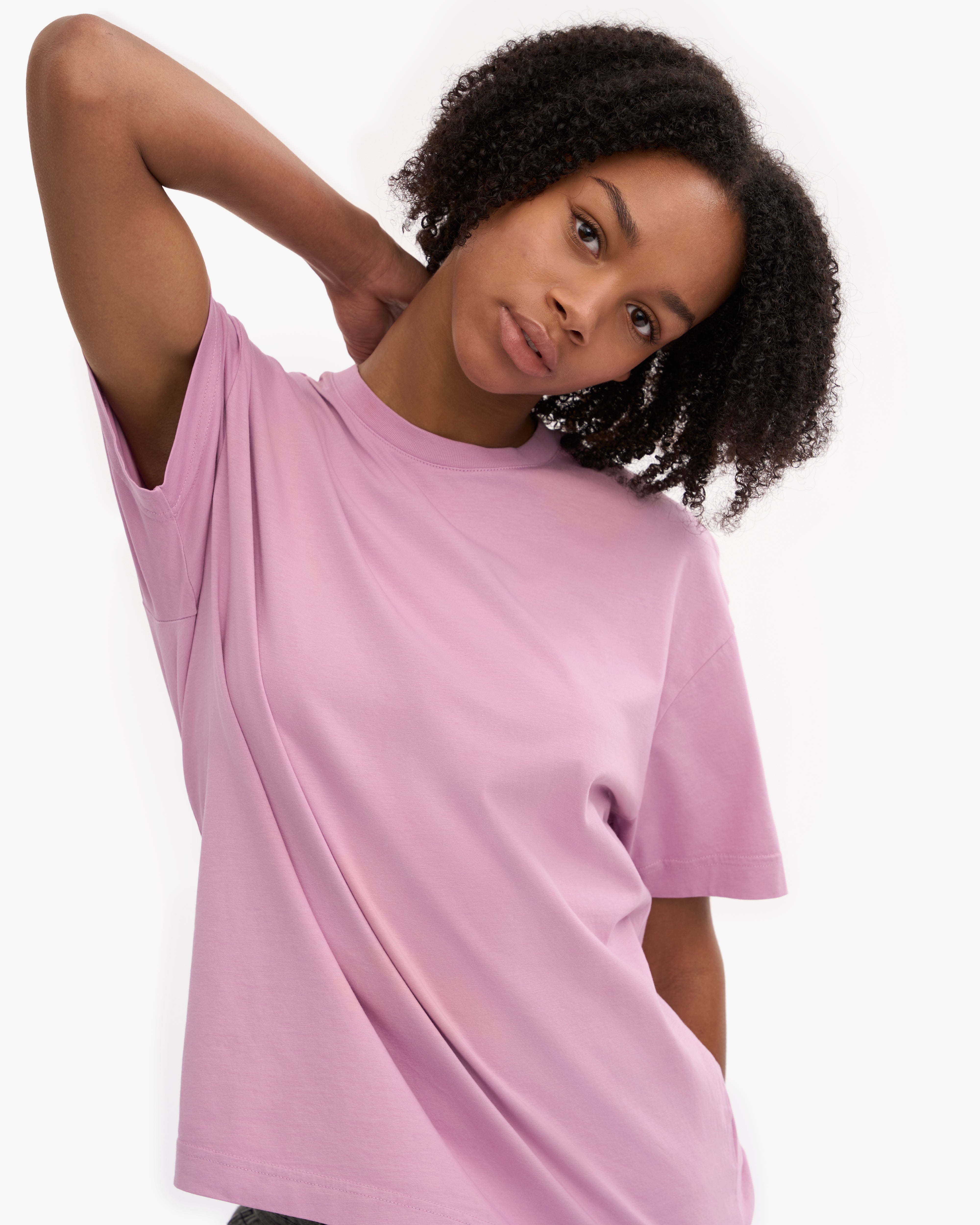 Oversized Organic T-Shirt - Cherry Blossom XS