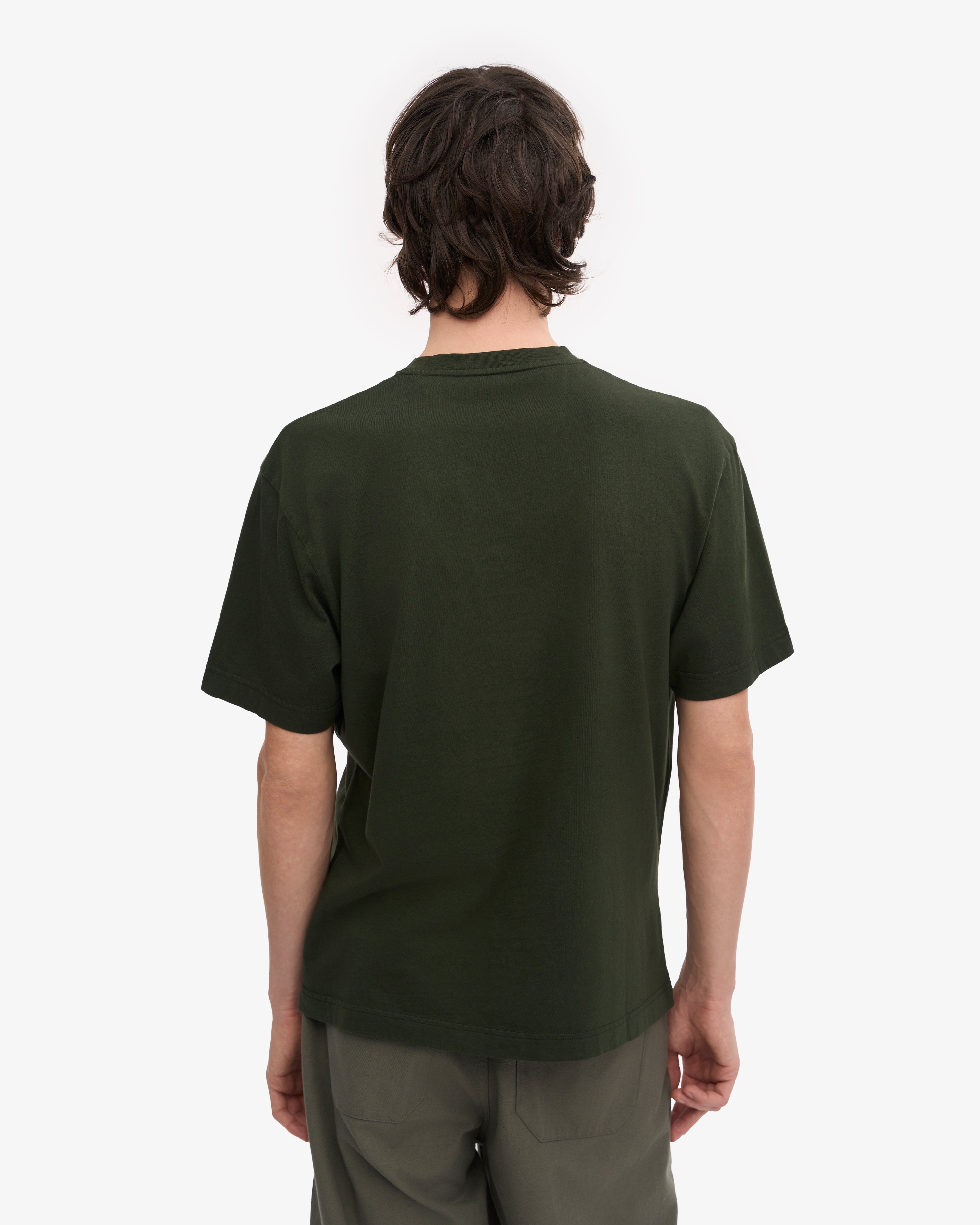 Oversized Organic T-Shirt - Hunter Green XS