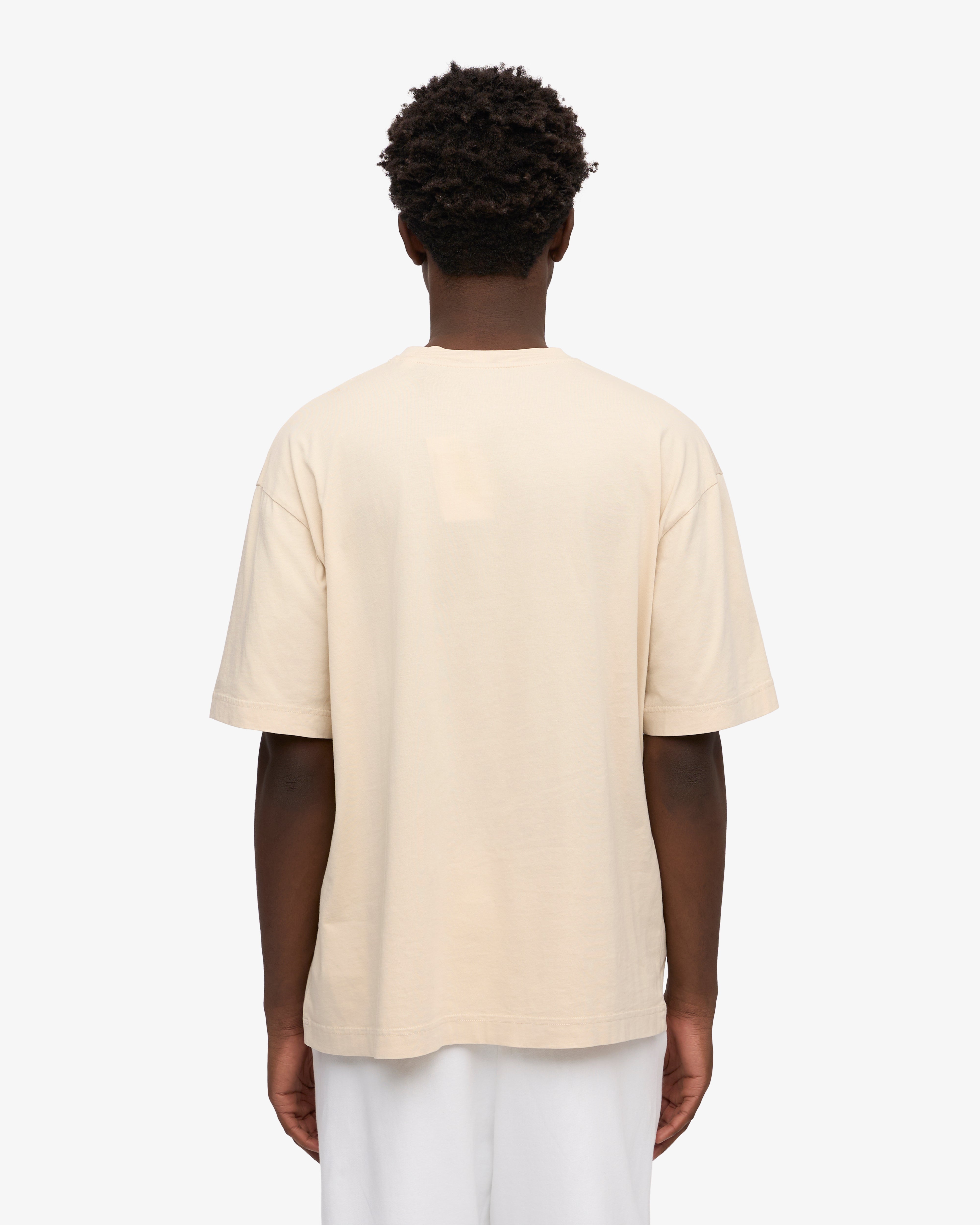 Oversized Organic T-Shirt - Ivory White XS
