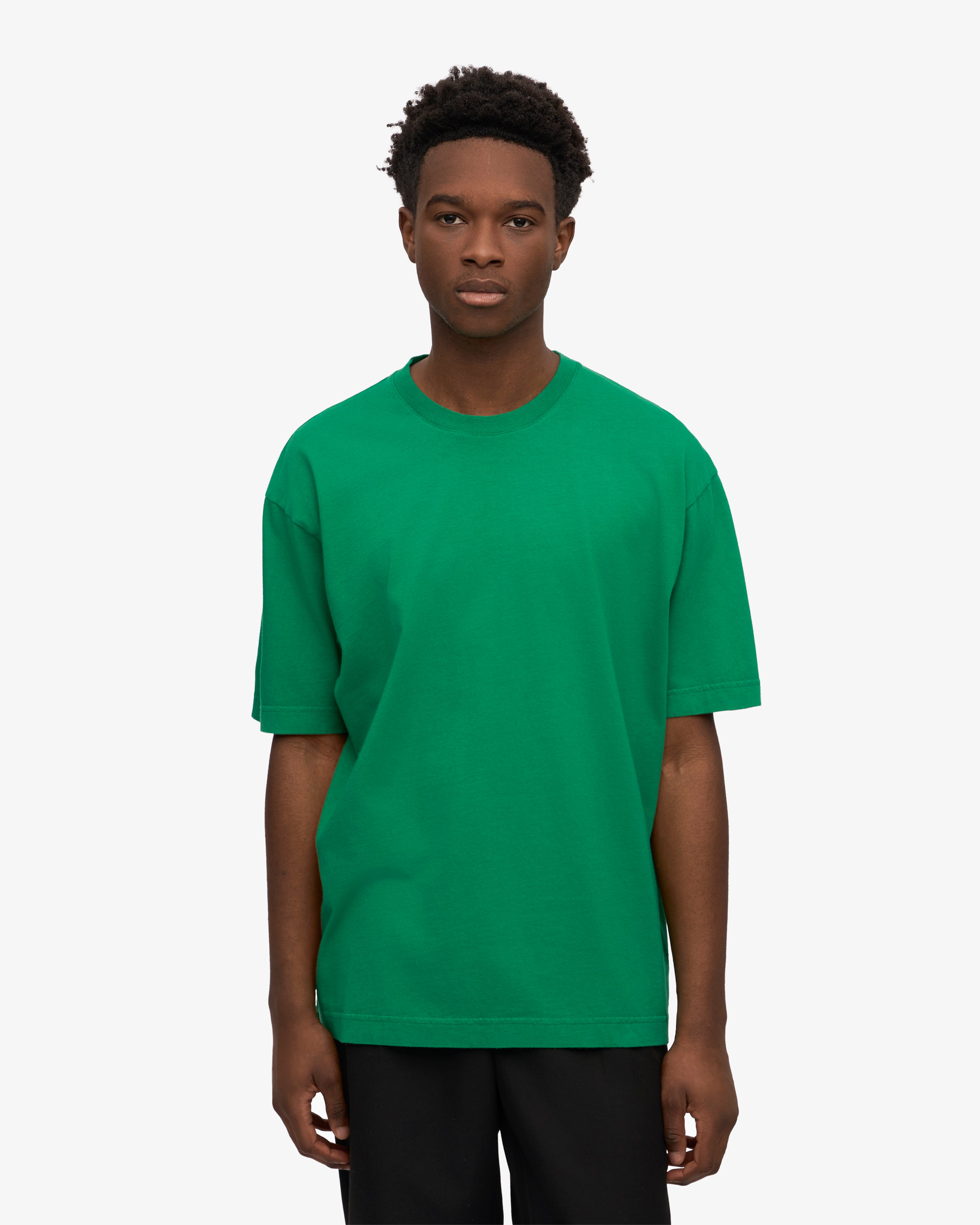 Oversized Organic T-Shirt - Kelly Green XS