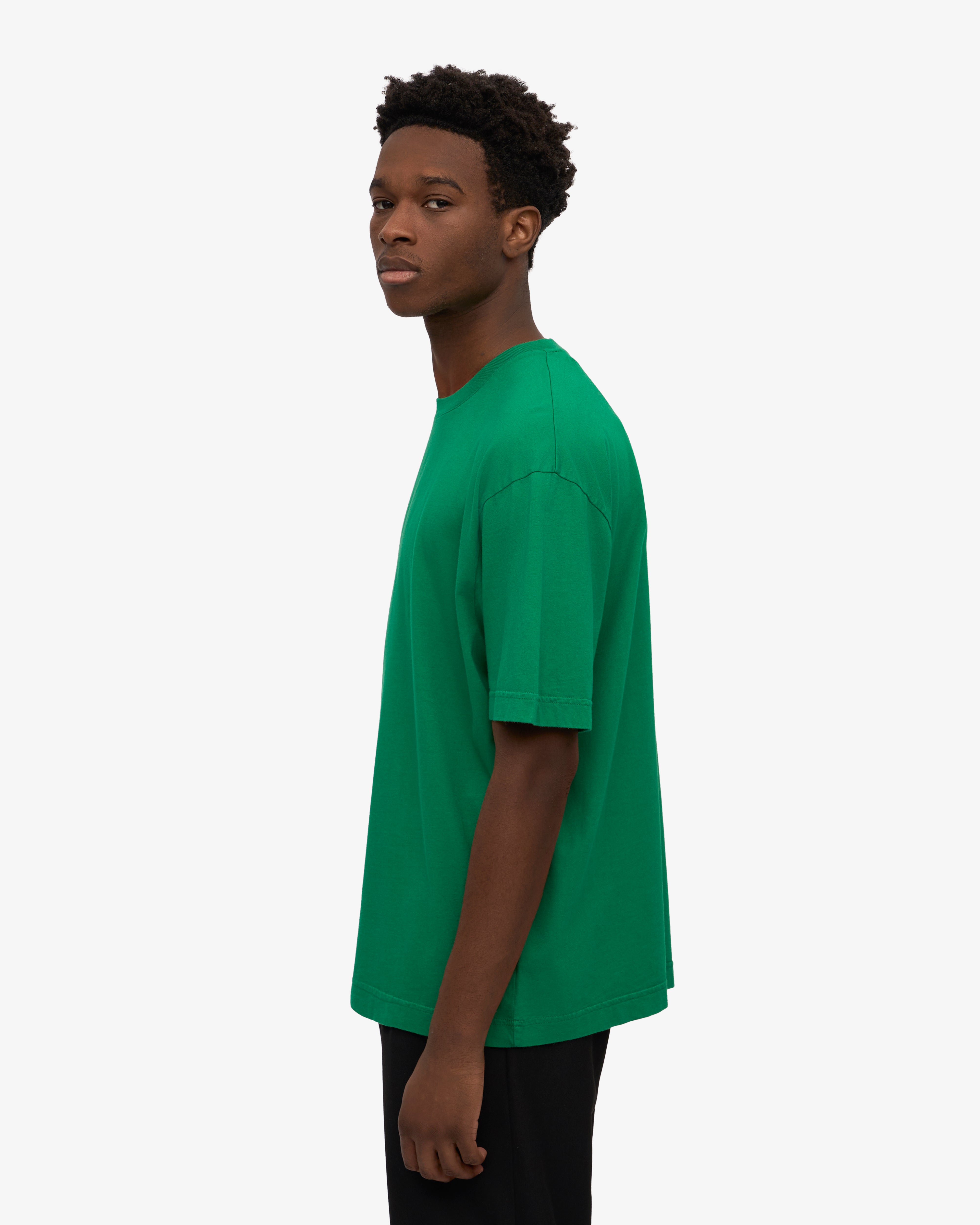 Oversized Organic T-Shirt - Kelly Green XS