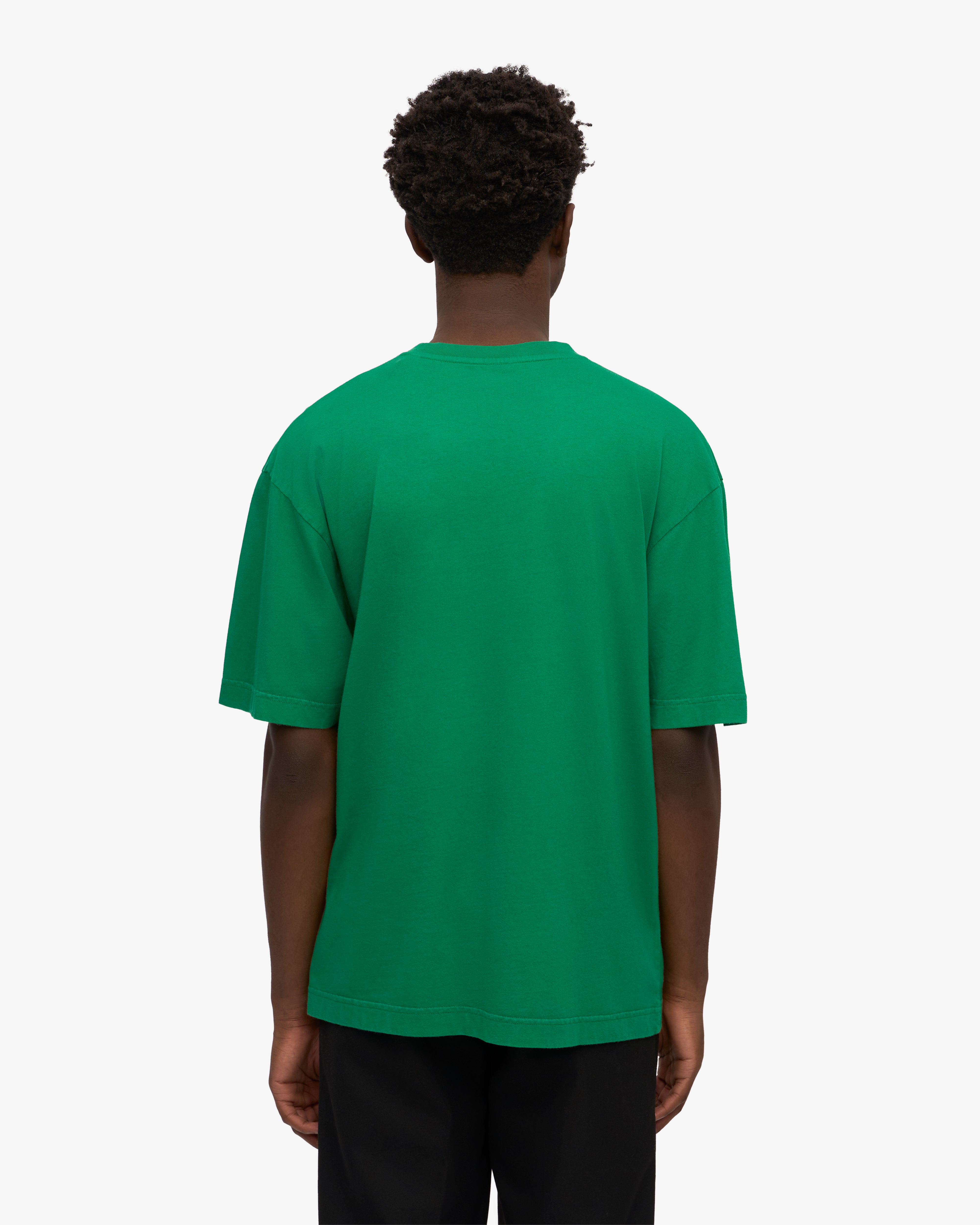 Oversized Organic T-Shirt - Kelly Green XS