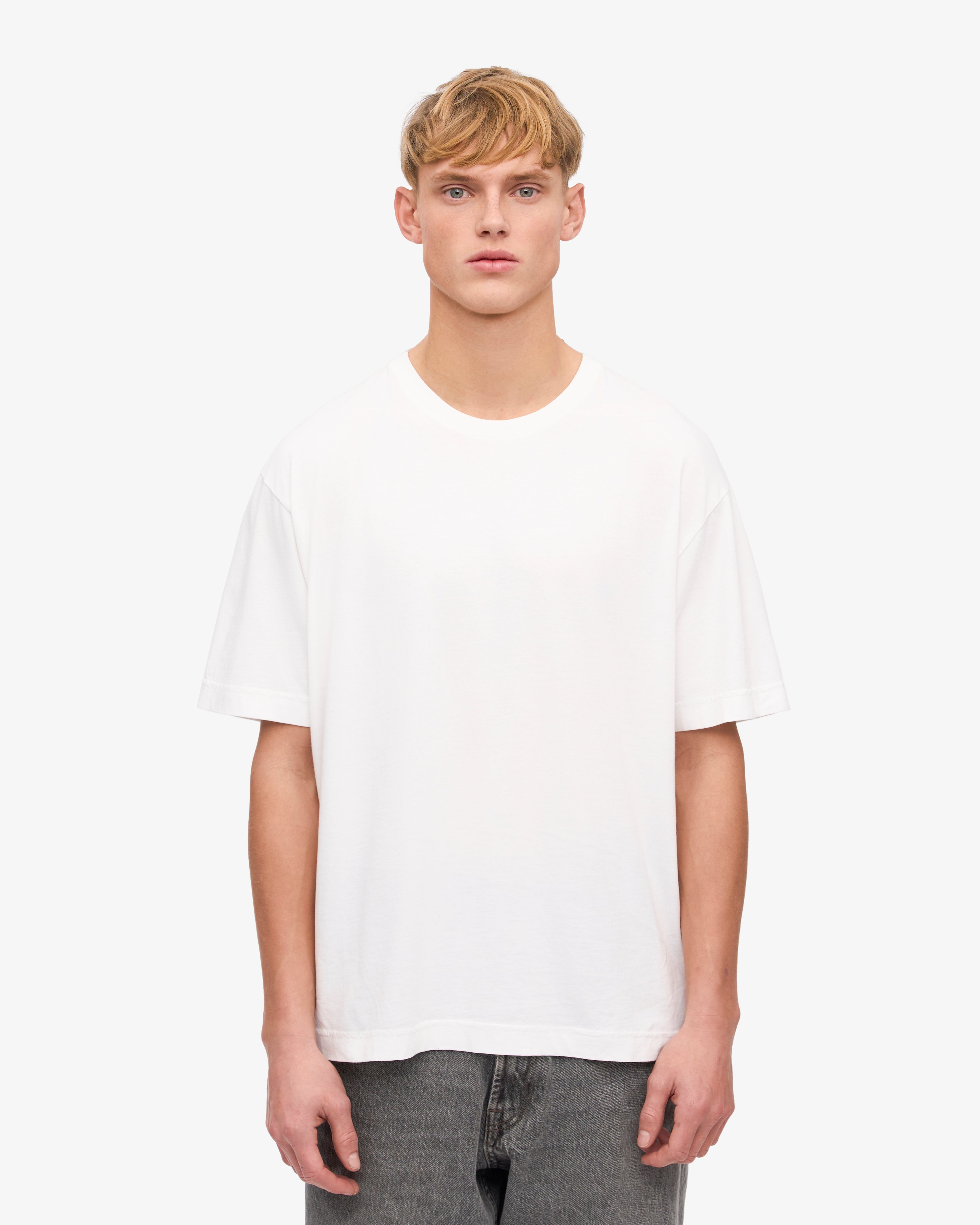 Oversized Organic T-Shirt - Optical White XS