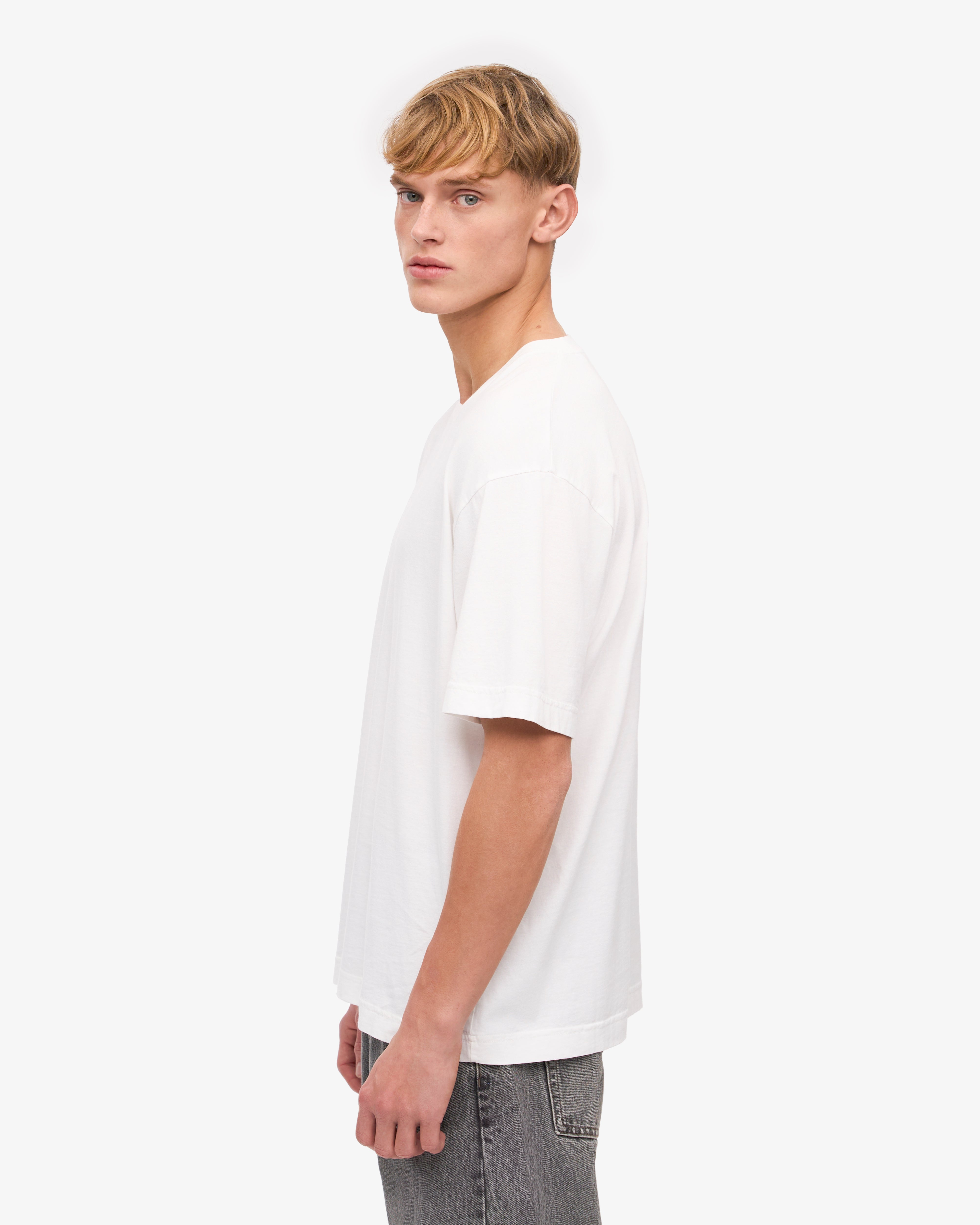 Oversized Organic T-Shirt - Optical White XS