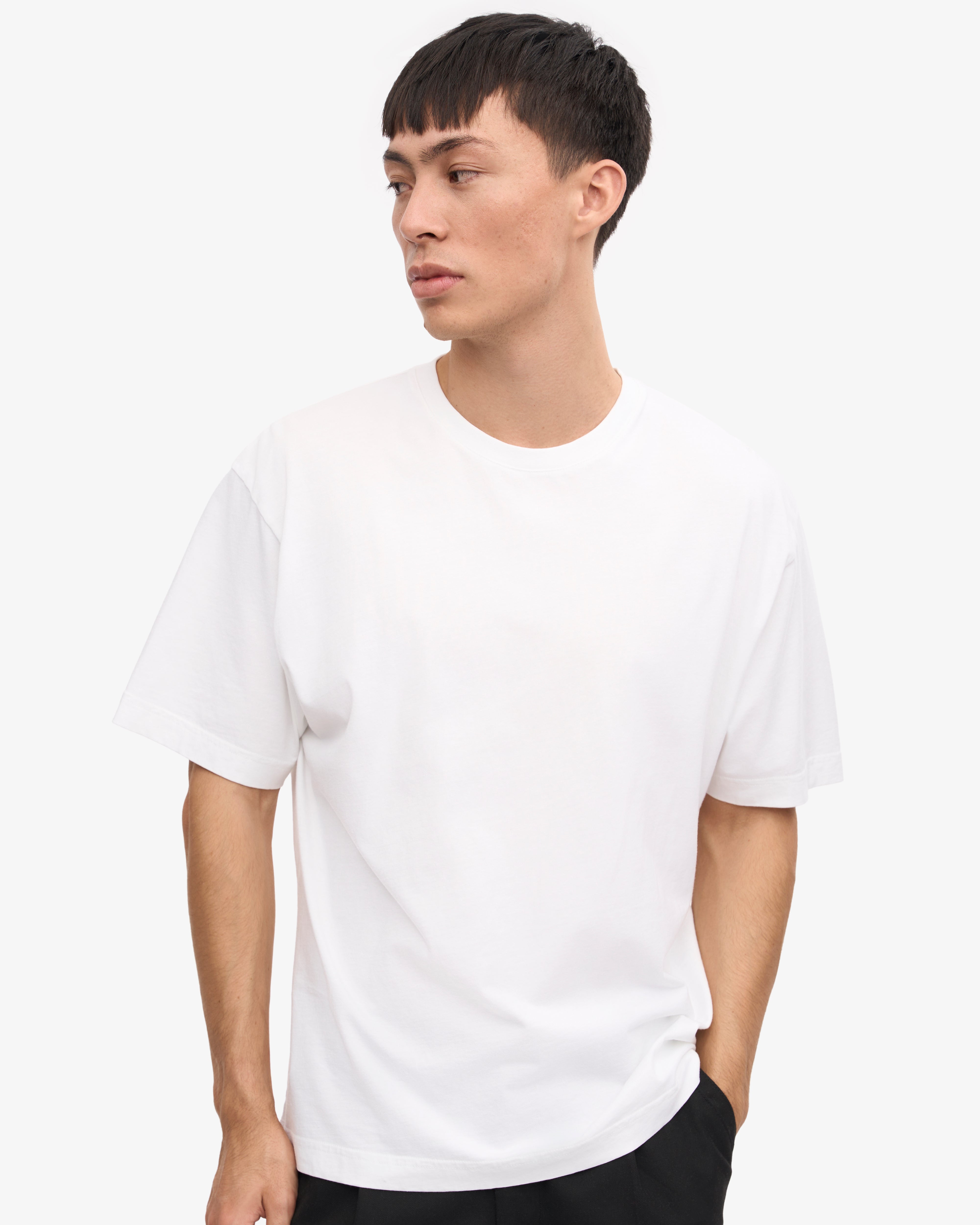 Oversized Organic T-Shirt - Optical White XS