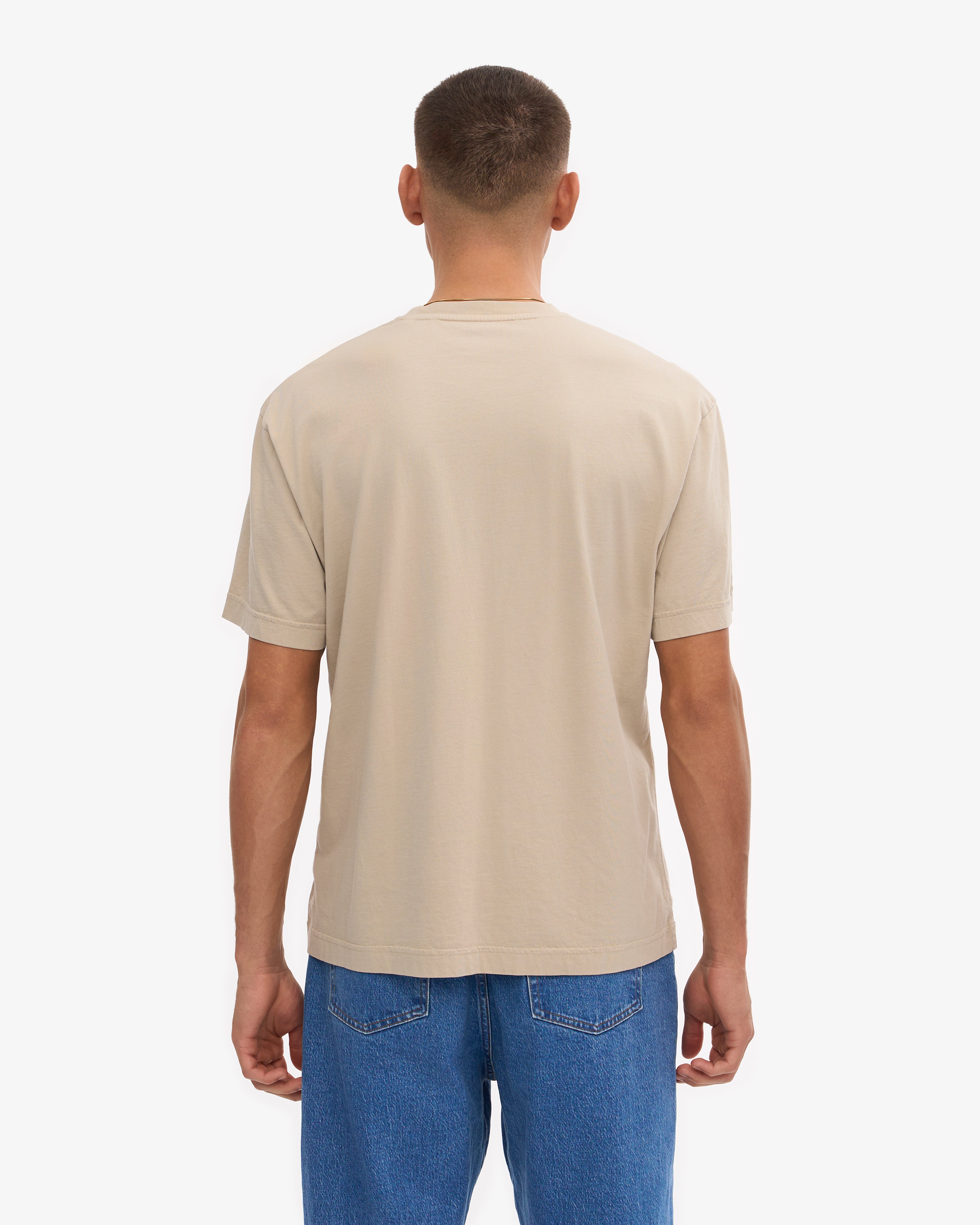 Oversized Organic T-Shirt - Oyster Grey XS