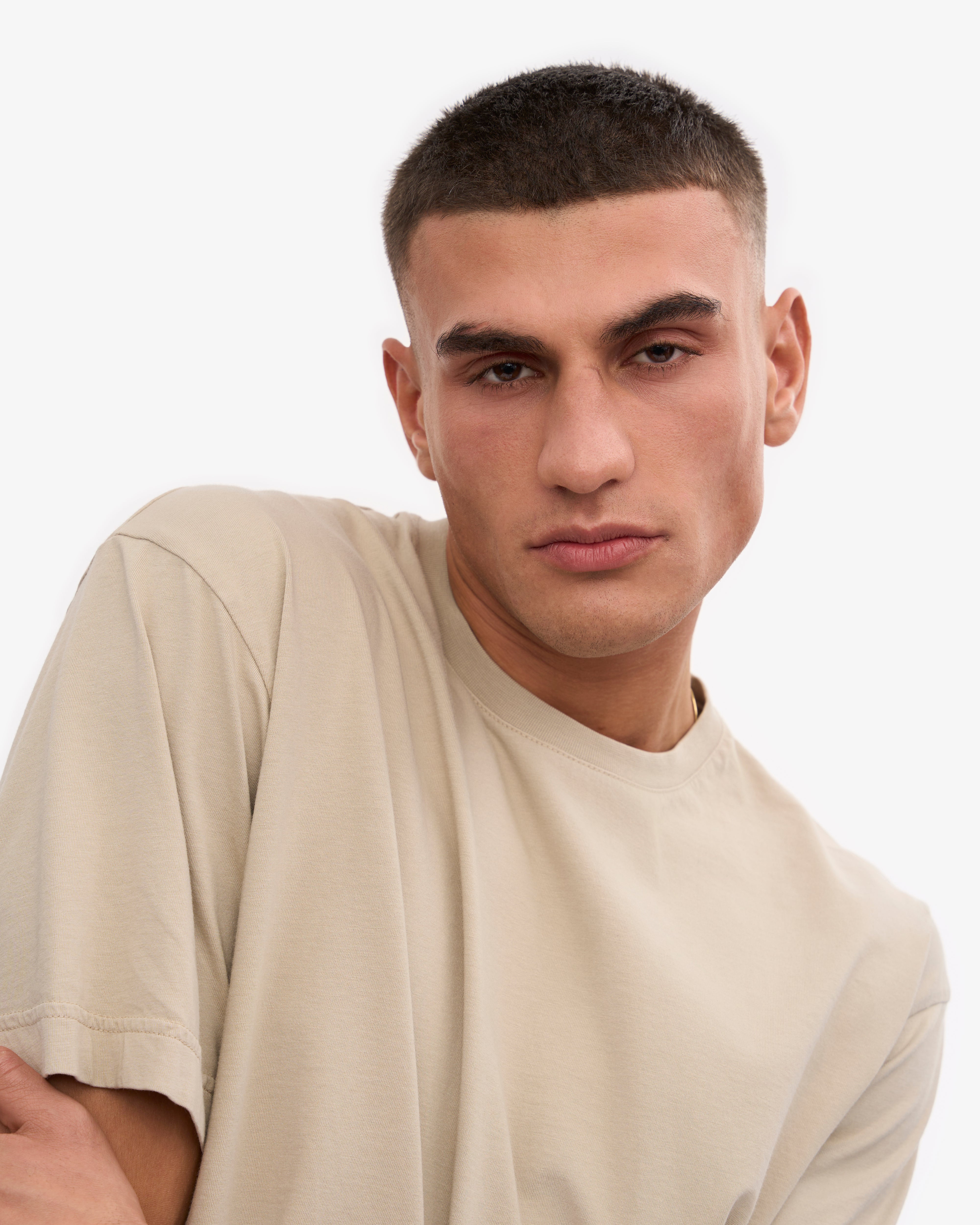 Oversized Organic T-Shirt - Oyster Grey XS