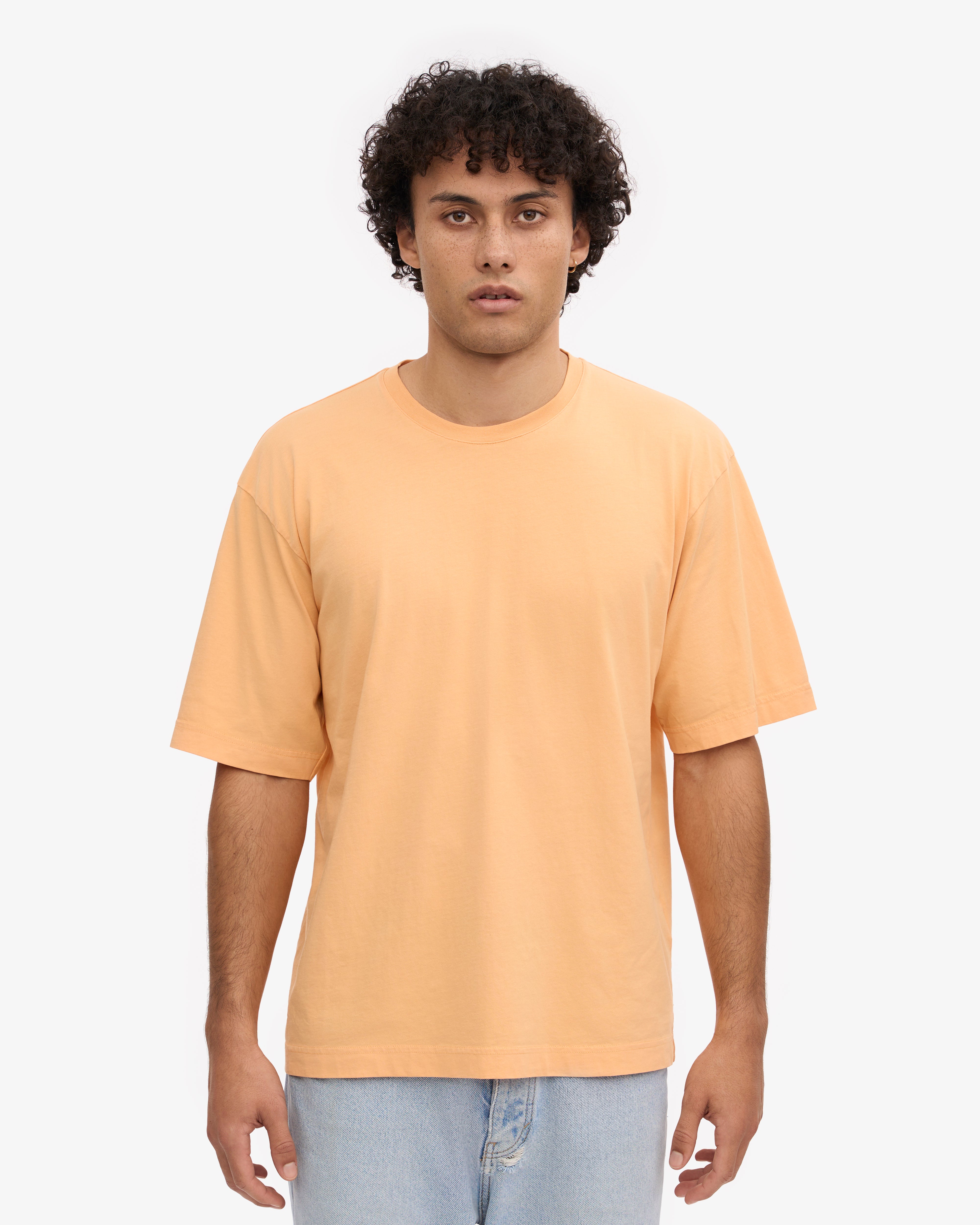 Oversized Organic T-Shirt - Sandstone Orange XS
