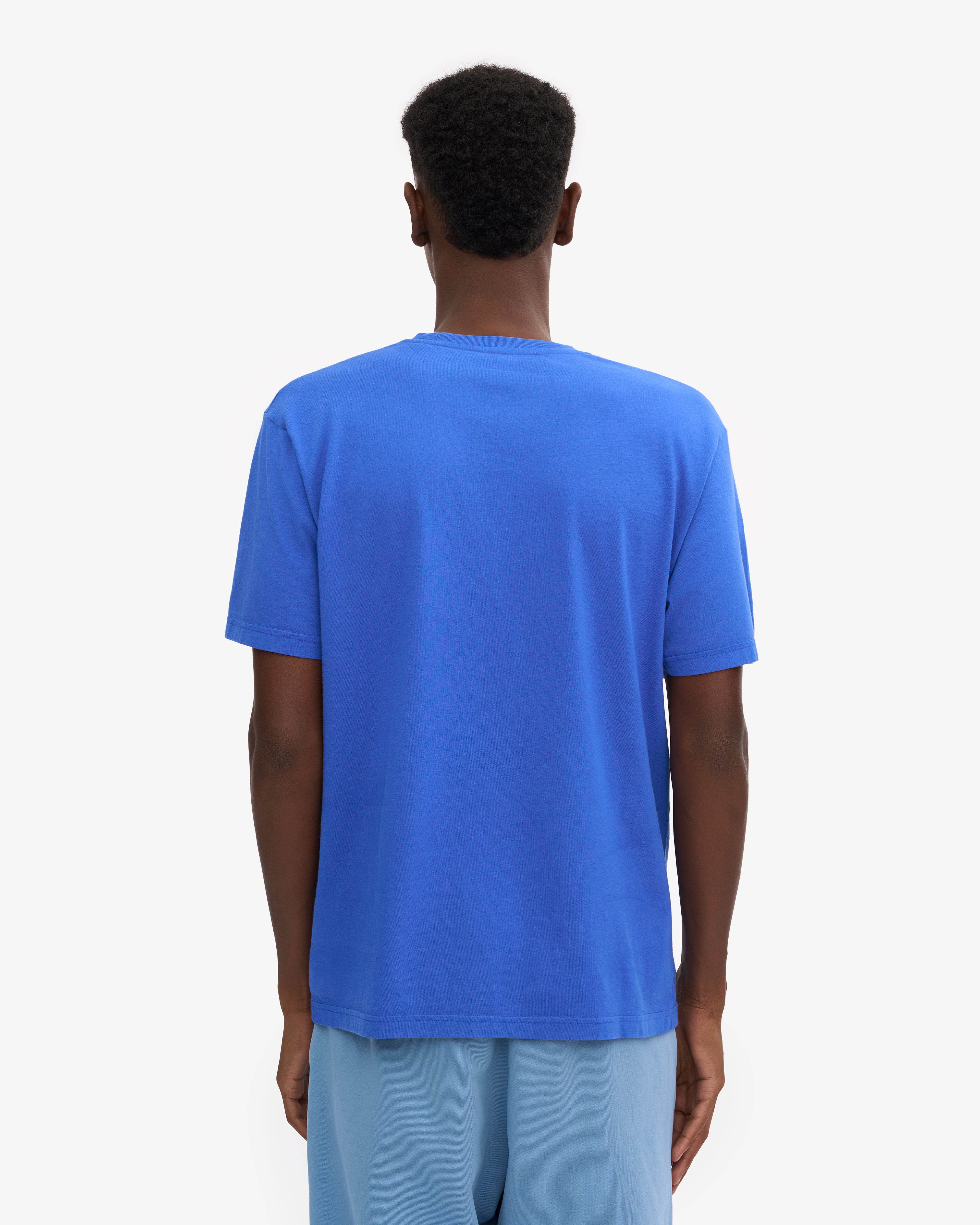 Oversized Organic T-Shirt - Sapphire Blue XS