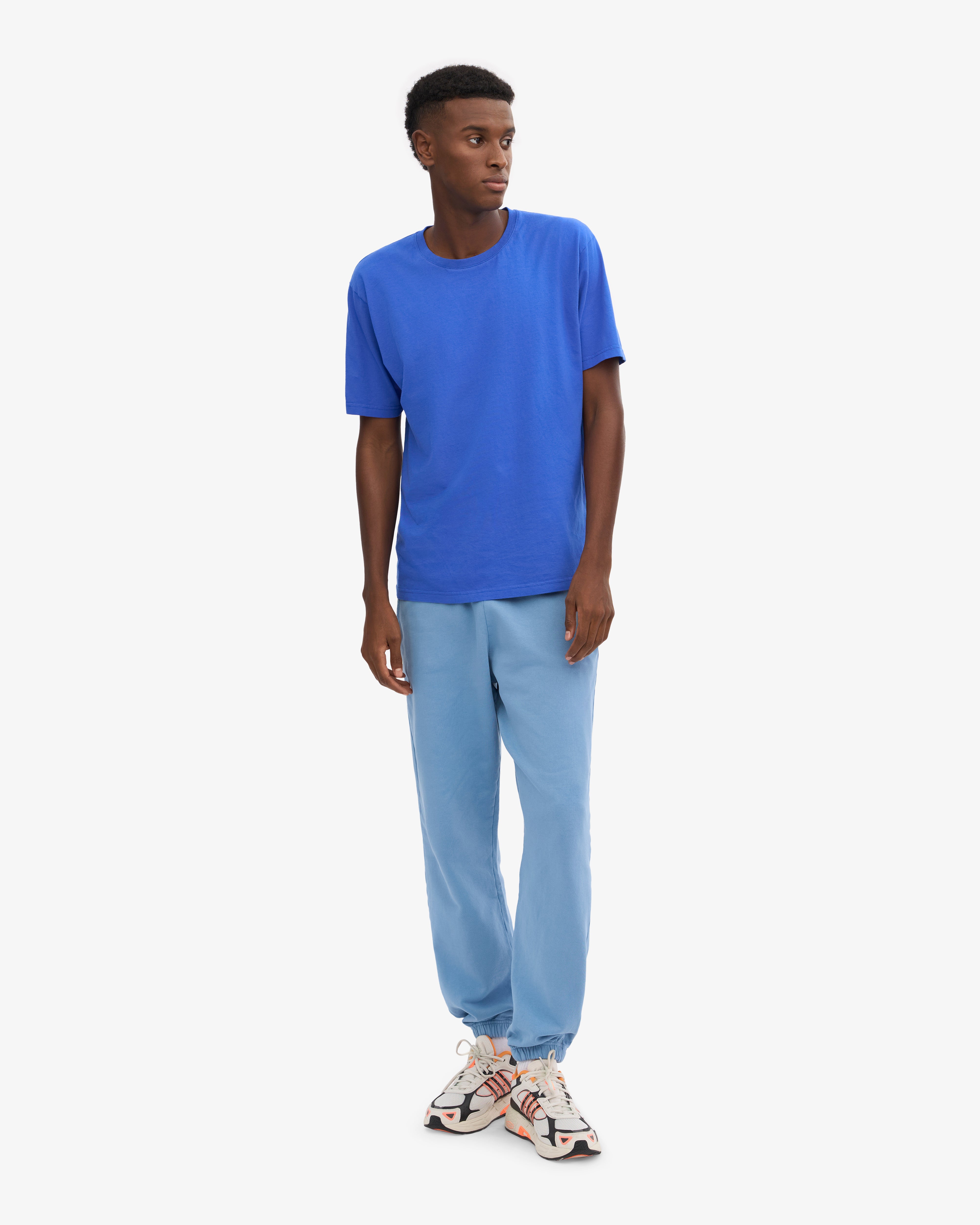 Oversized Organic T-Shirt - Sapphire Blue XS