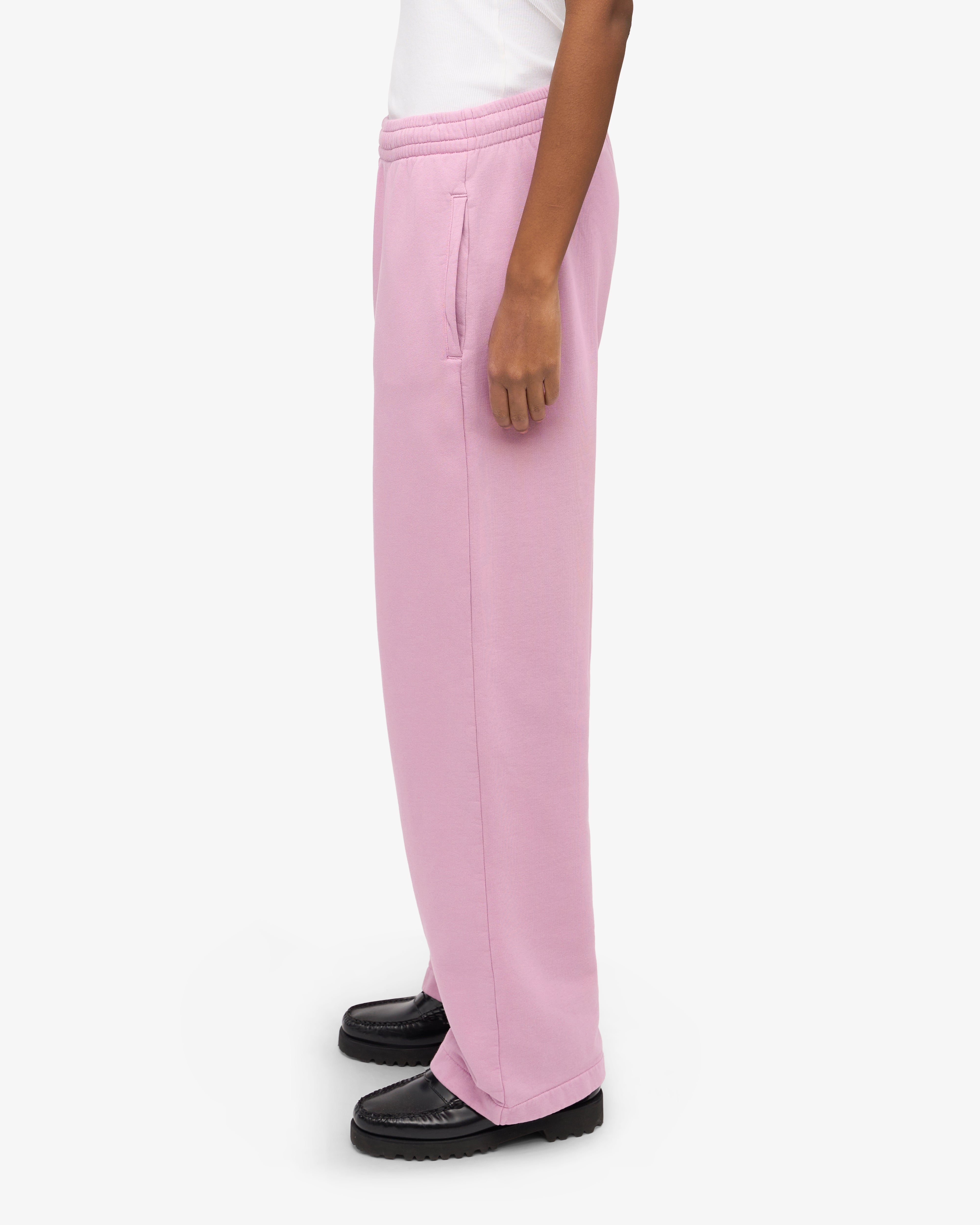 Organic Straight Leg Sweatpants - Cherry Blossom
