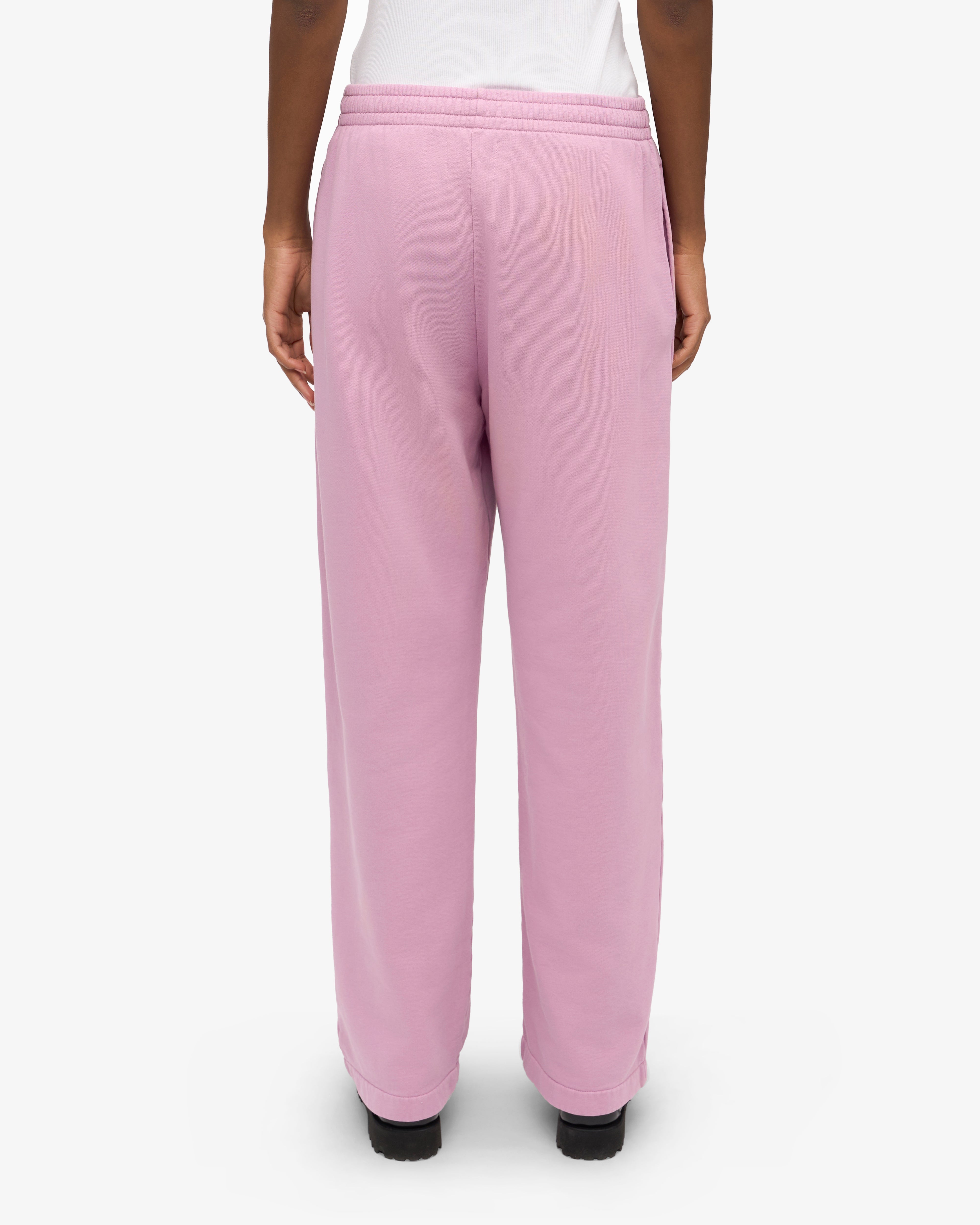 Organic Straight Leg Sweatpants - Cherry Blossom