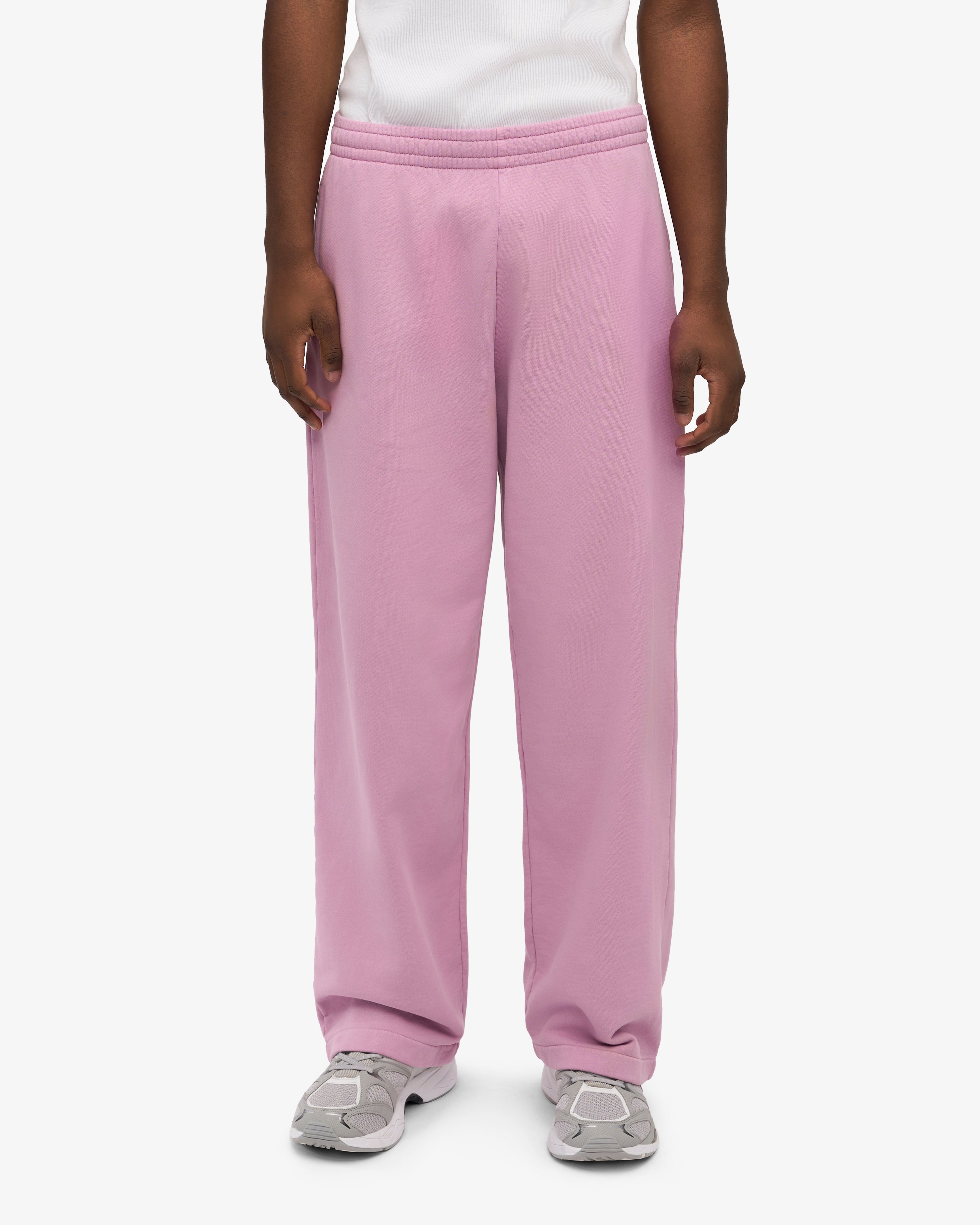 Organic Straight Leg Sweatpants - Cherry Blossom