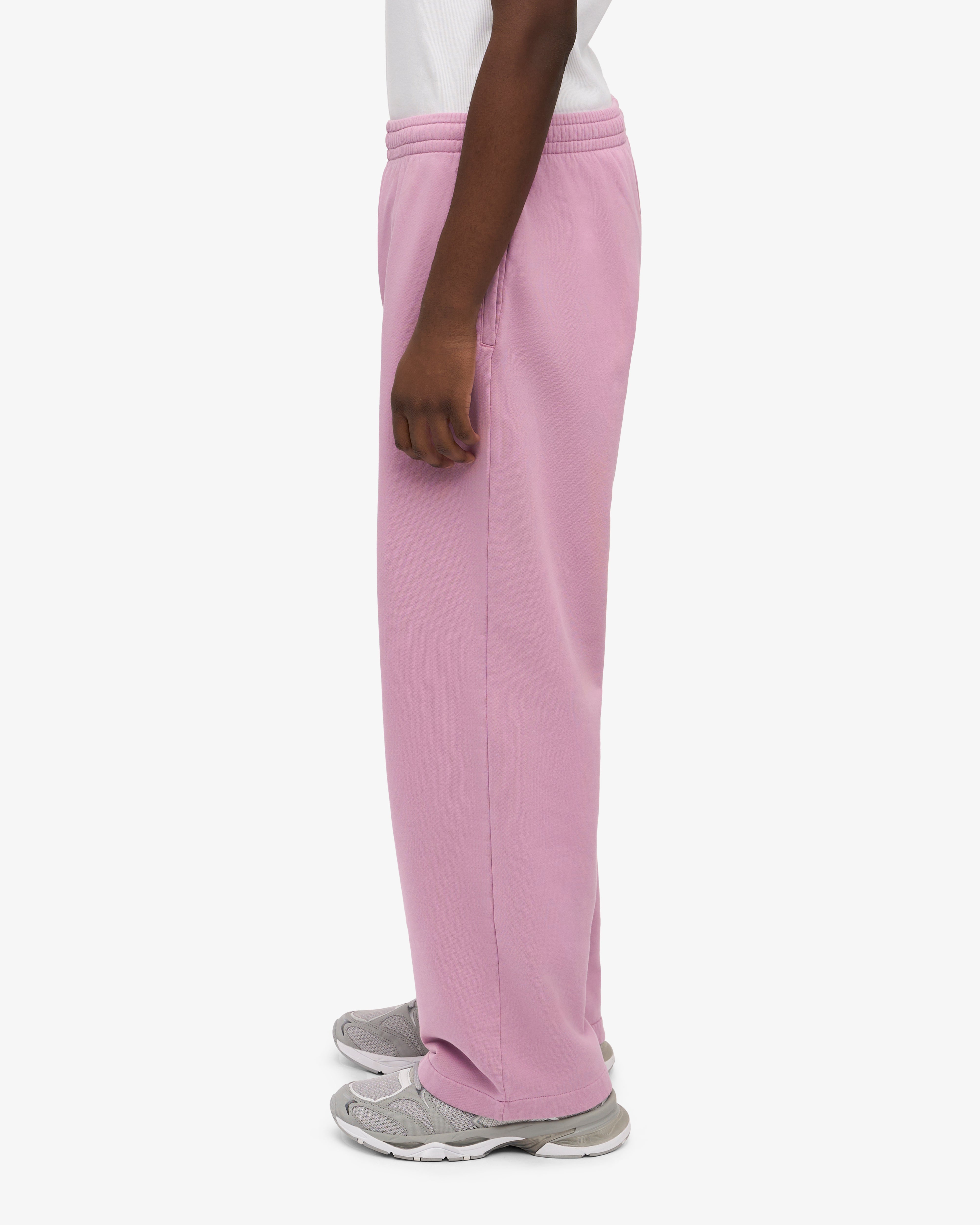 Organic Straight Leg Sweatpants - Cherry Blossom