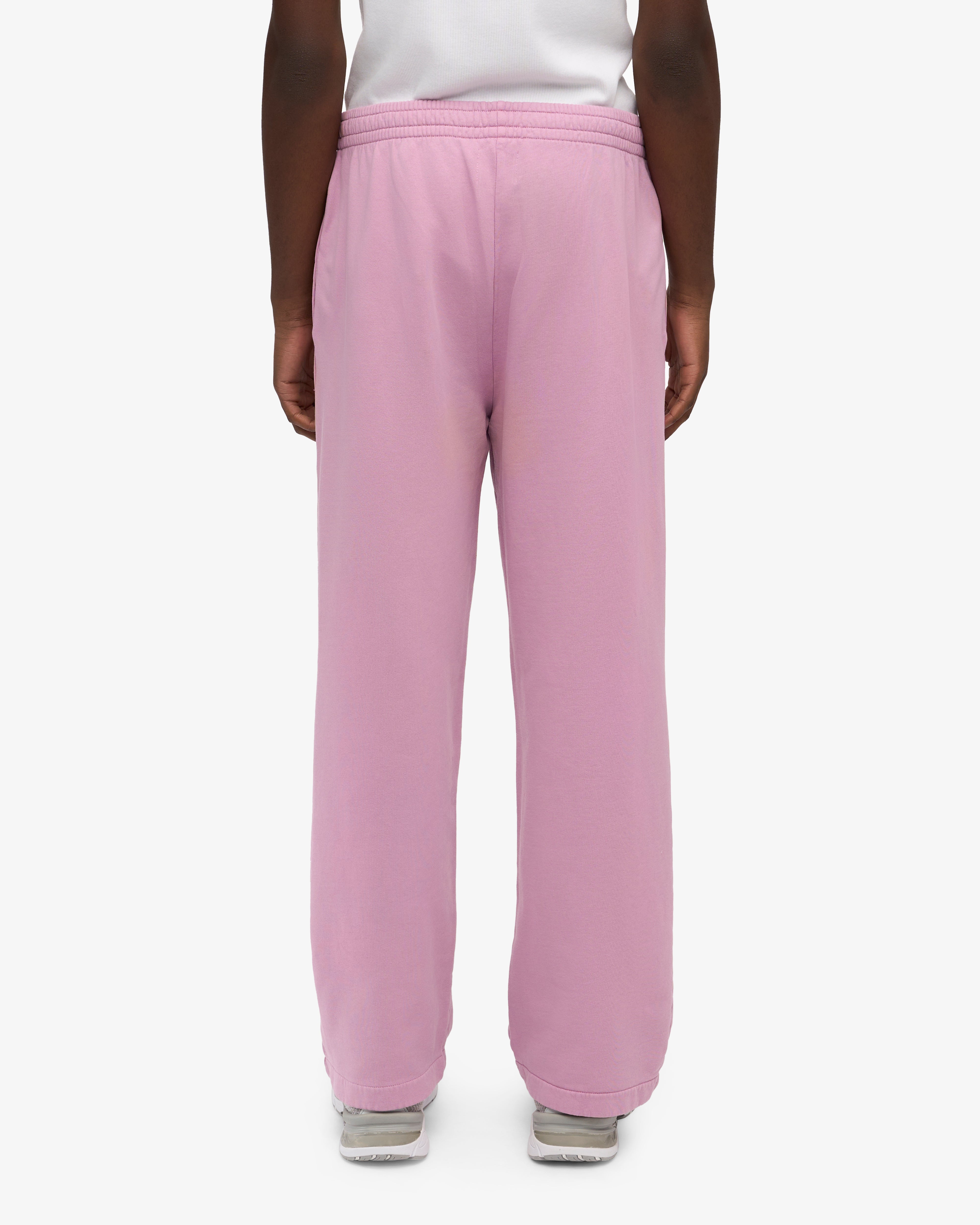 Organic Straight Leg Sweatpants - Cherry Blossom