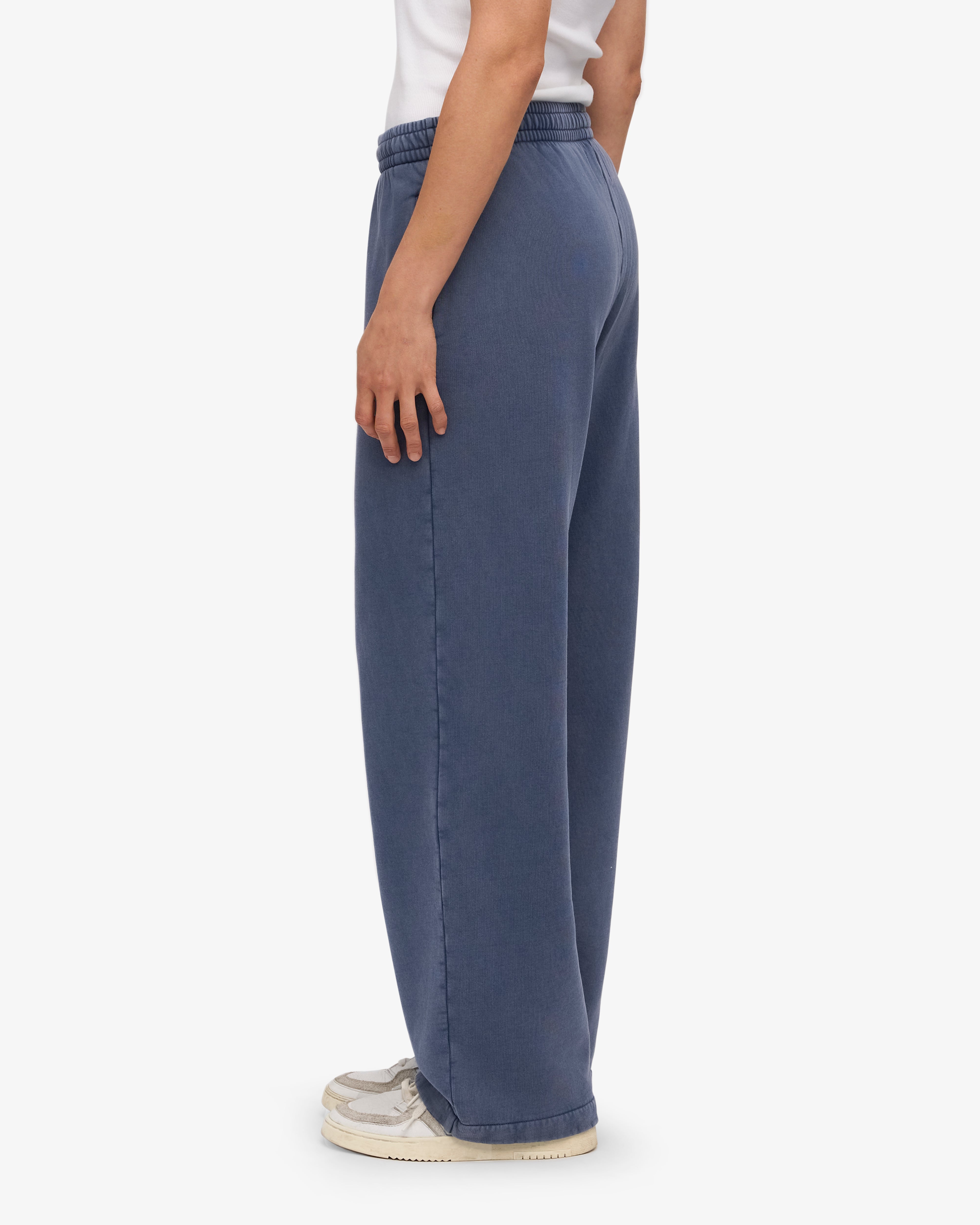 Organic Straight Leg Sweatpants - Neptune Blue