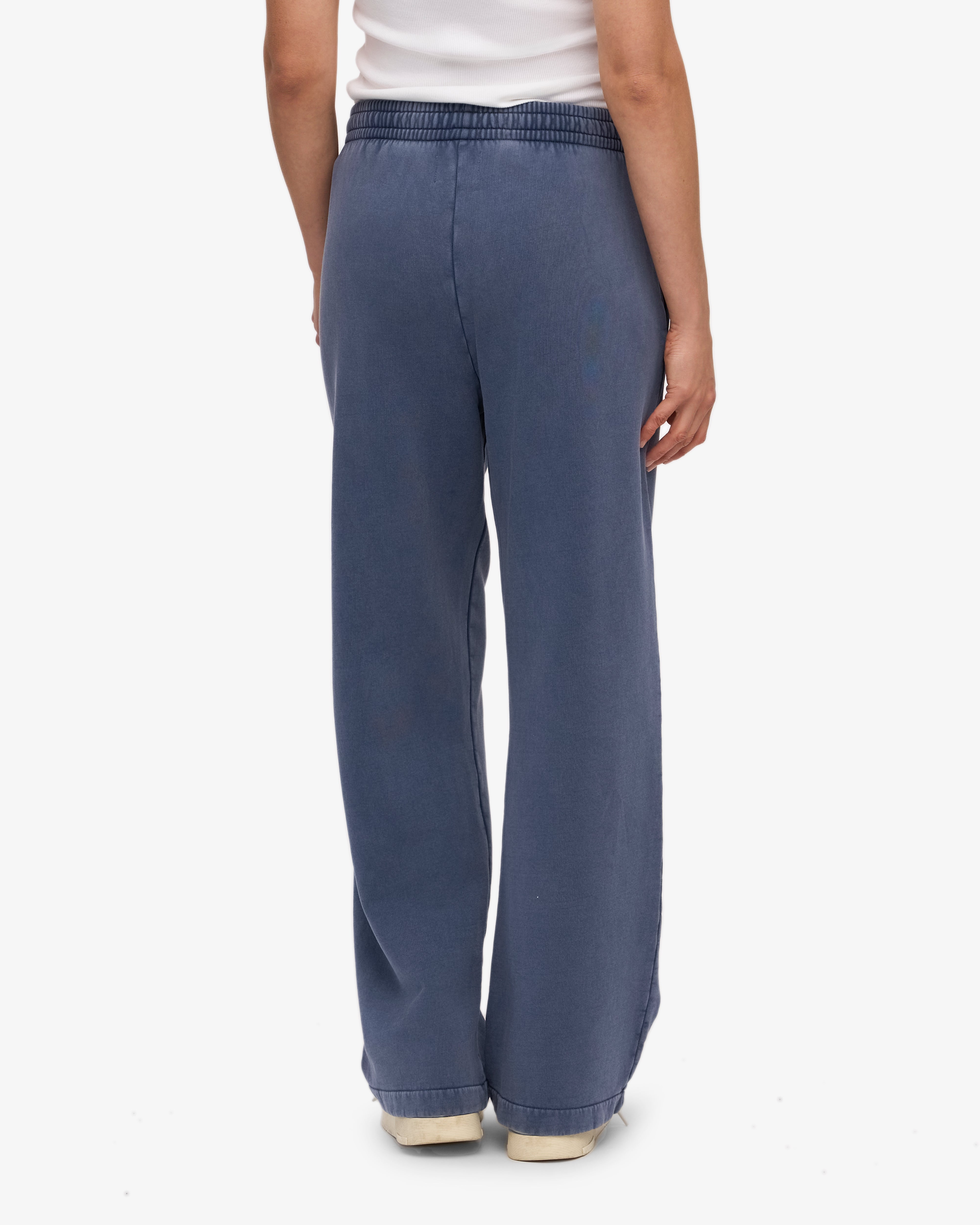 Organic Straight Leg Sweatpants - Neptune Blue