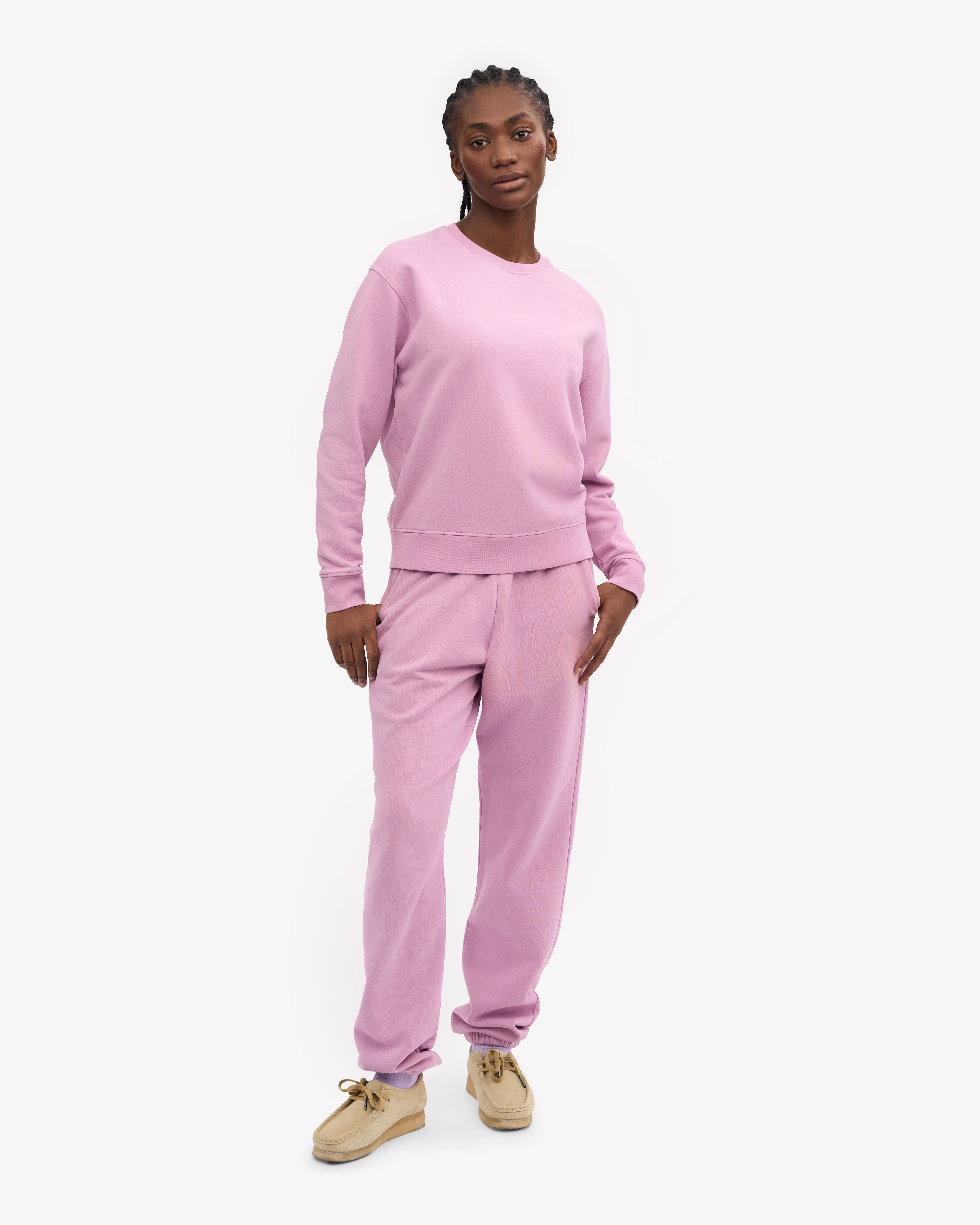 Women Classic Organic Crew - Cherry Blossom XS