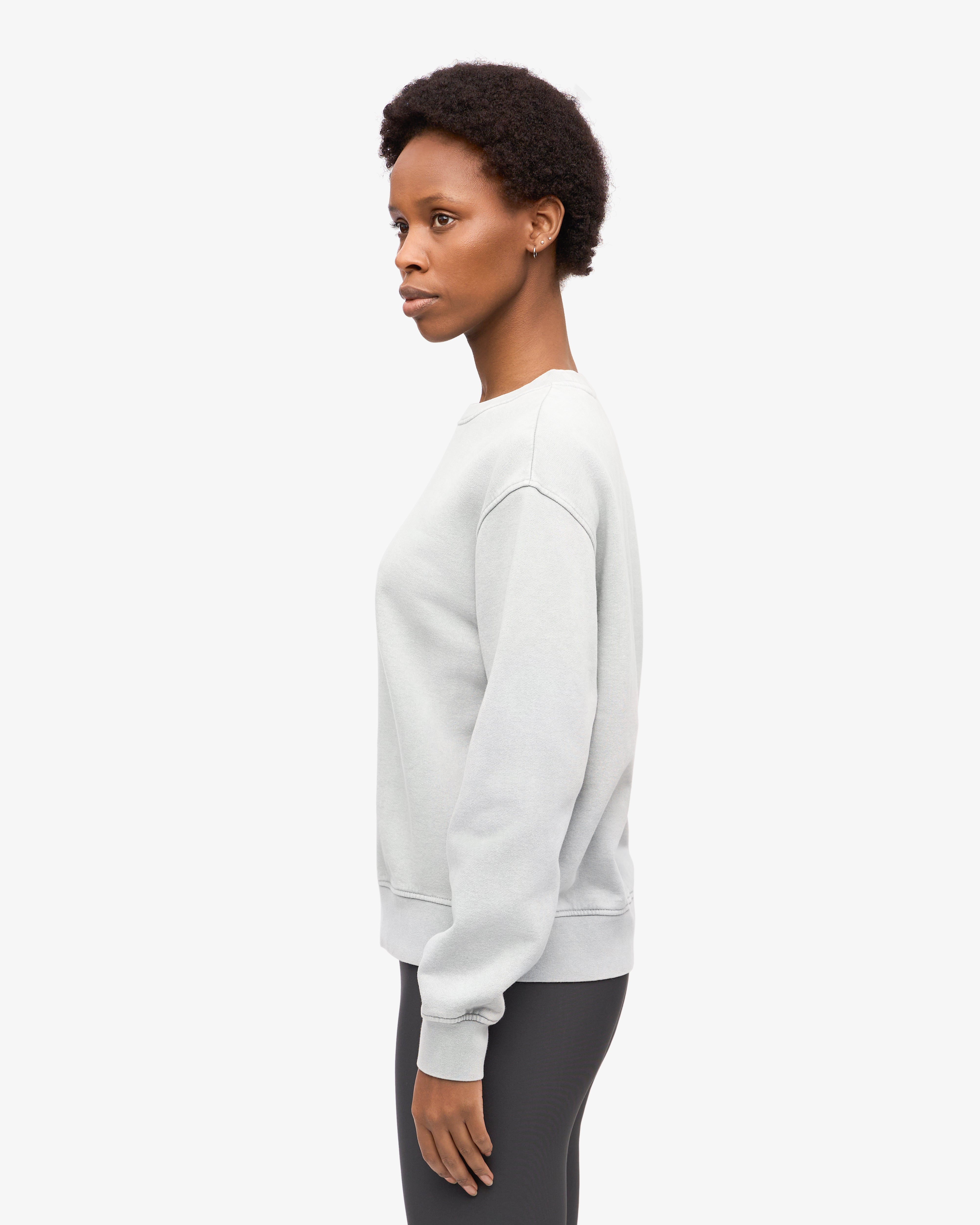 Women Classic Organic Crew - Faded Grey XS