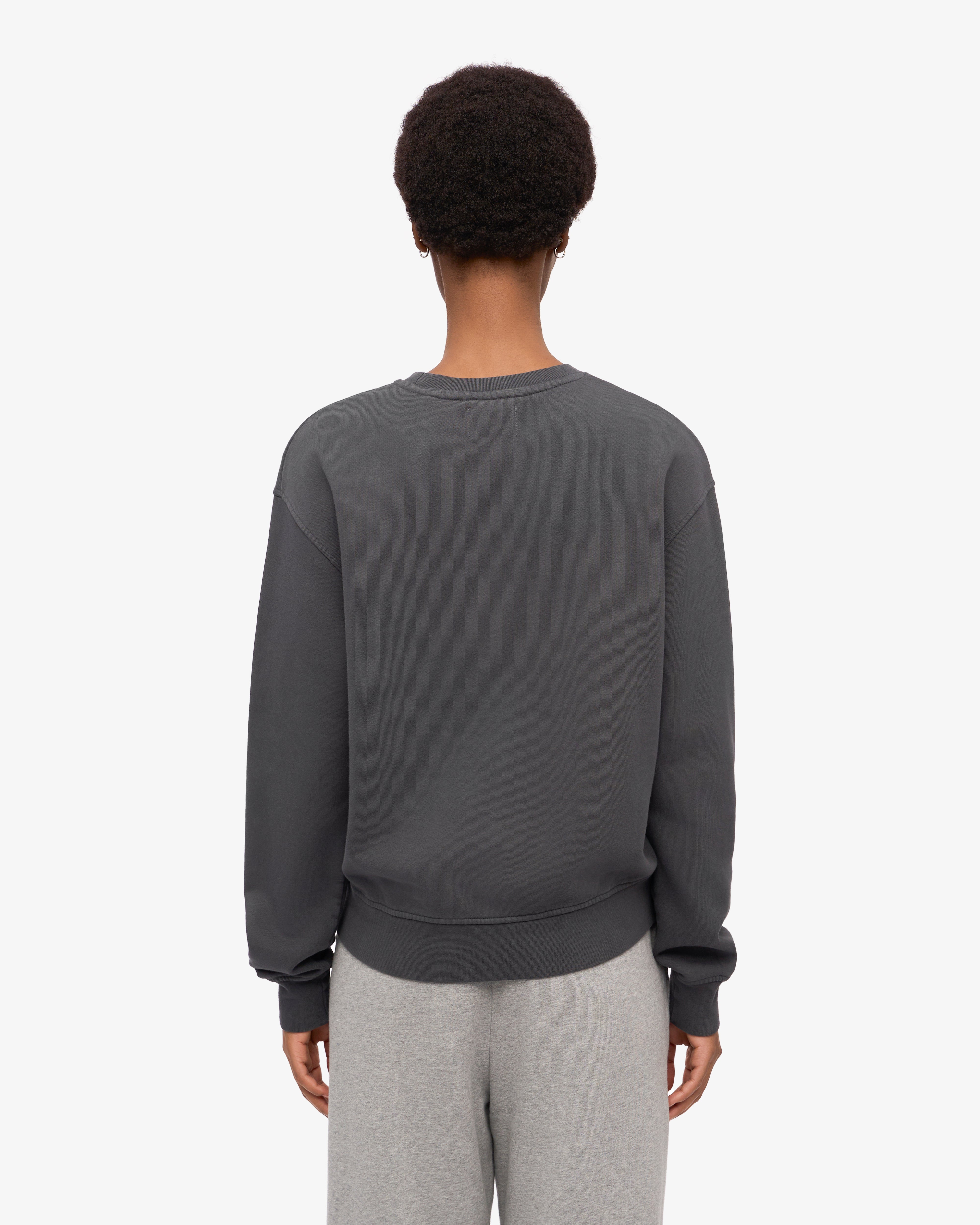 Women Classic Organic Crew - Lava Grey XS