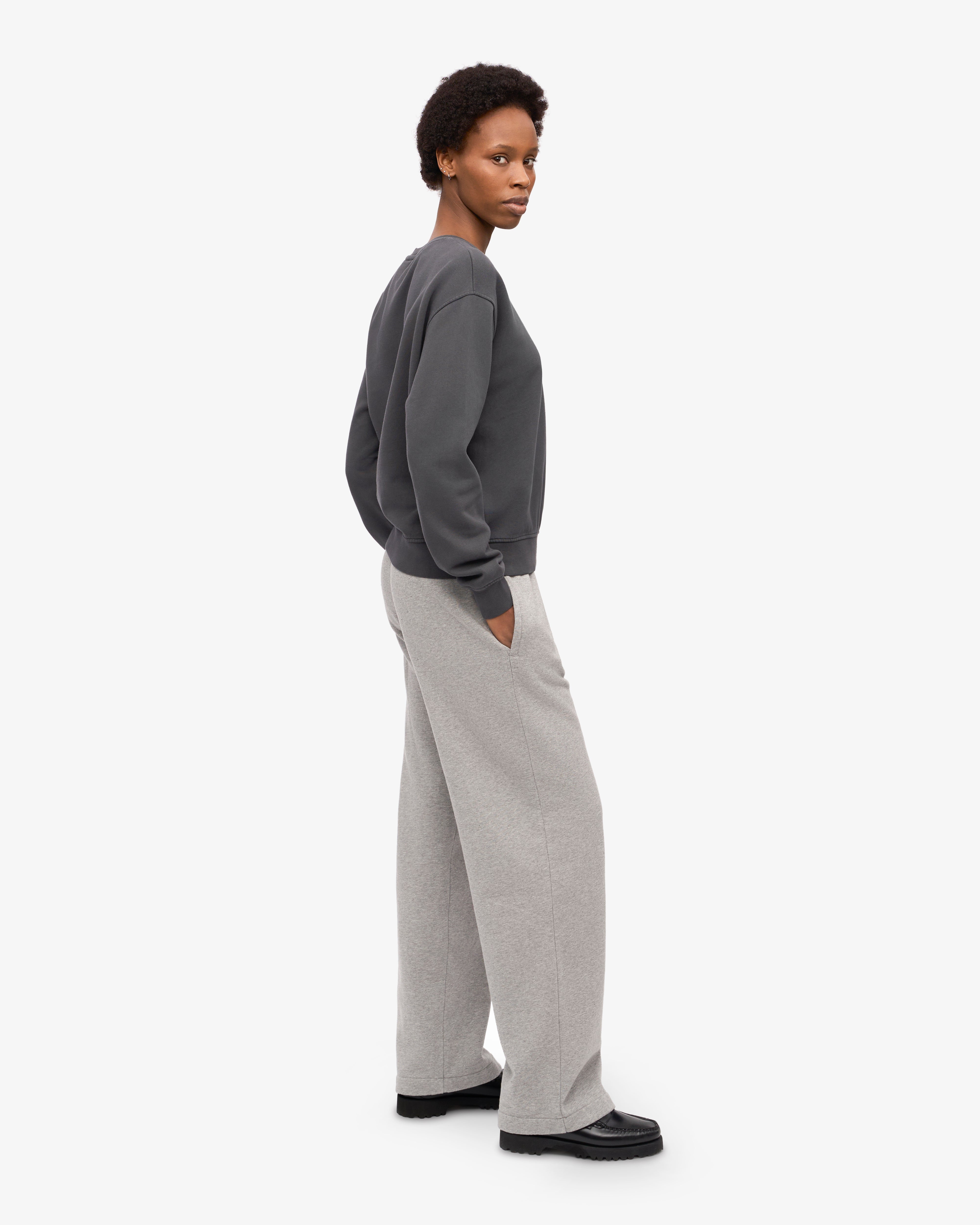 Women Classic Organic Crew - Lava Grey XS