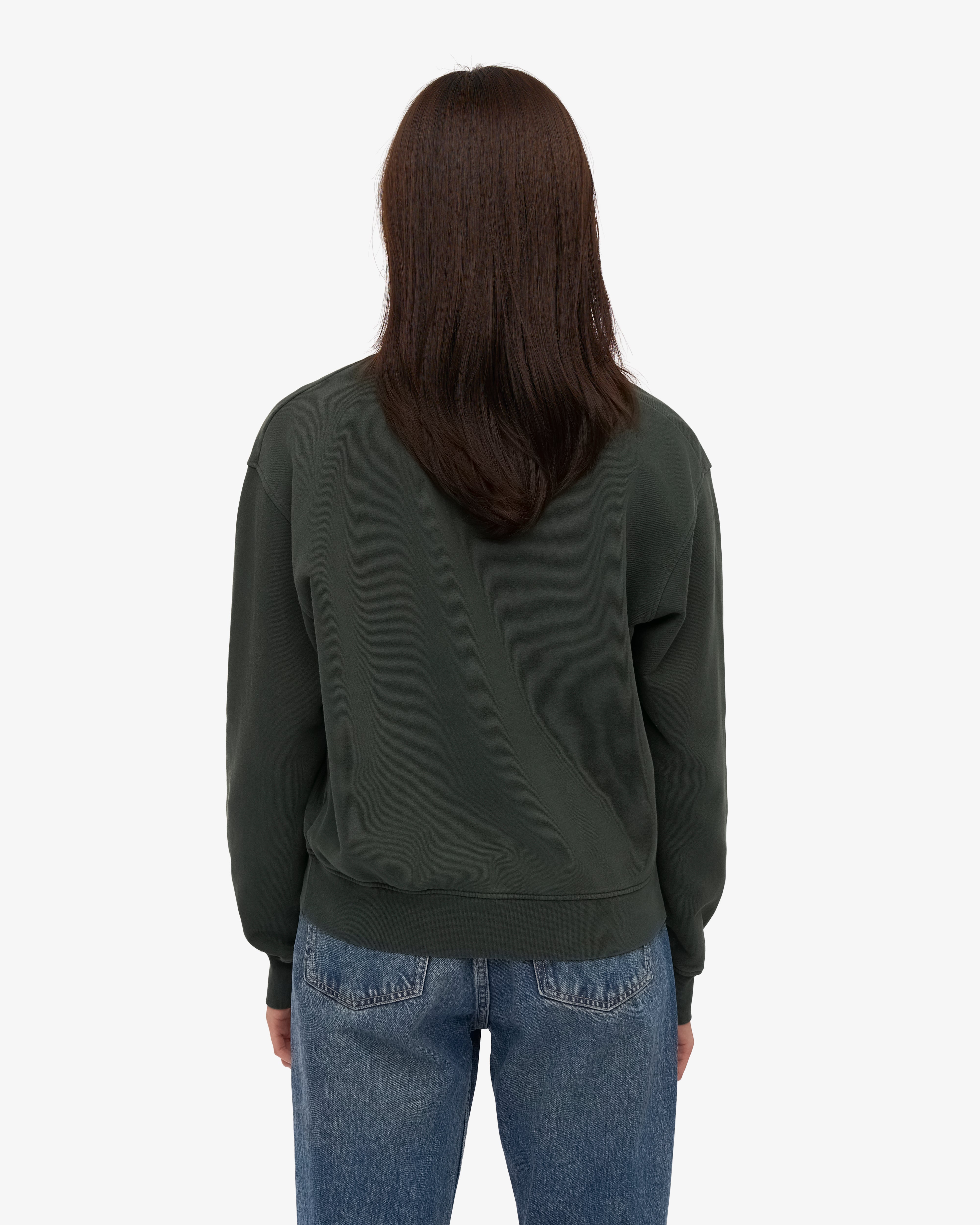 Women Classic Organic Crew - Midnight Forest XS