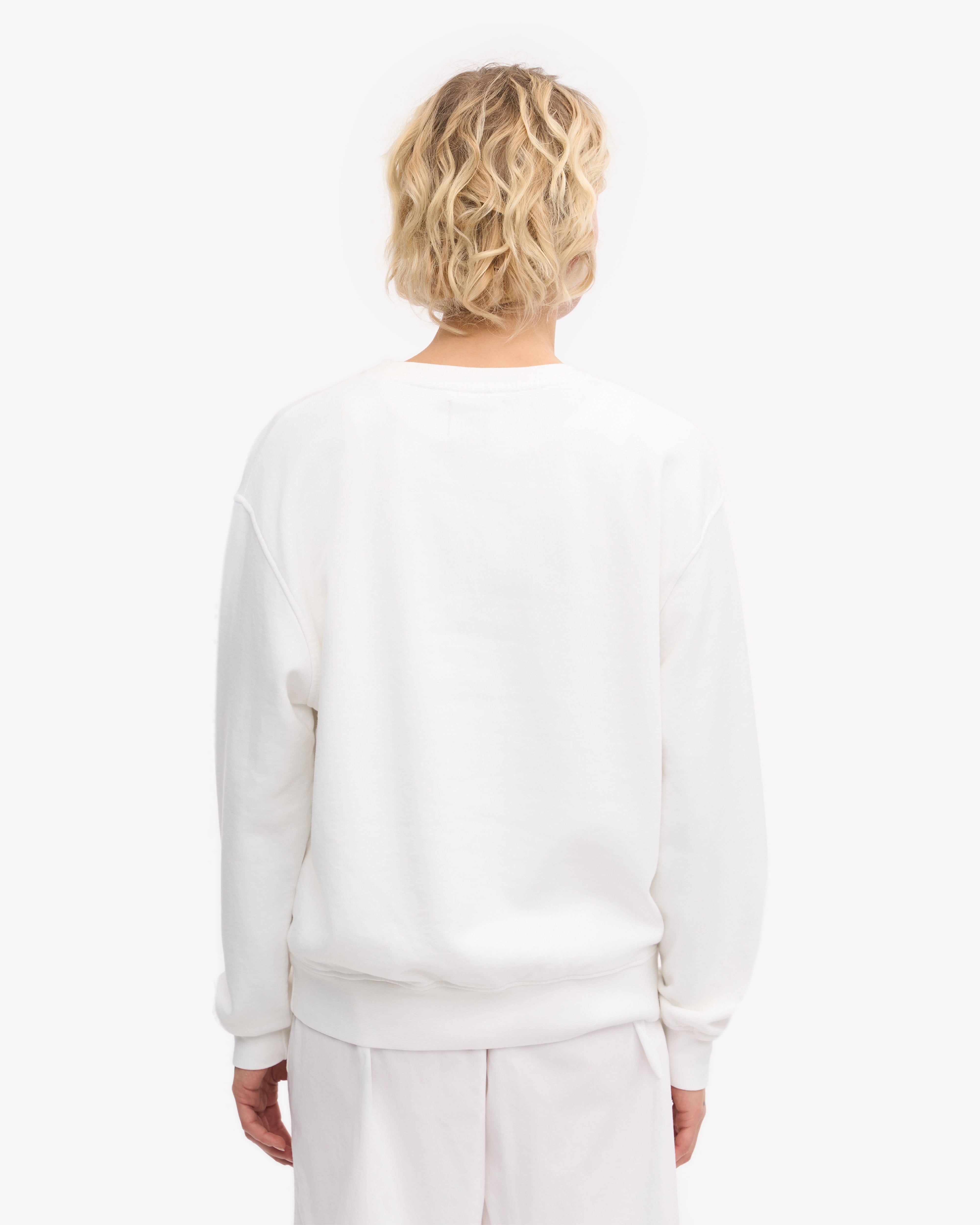 Women Classic Organic Crew - Optical White